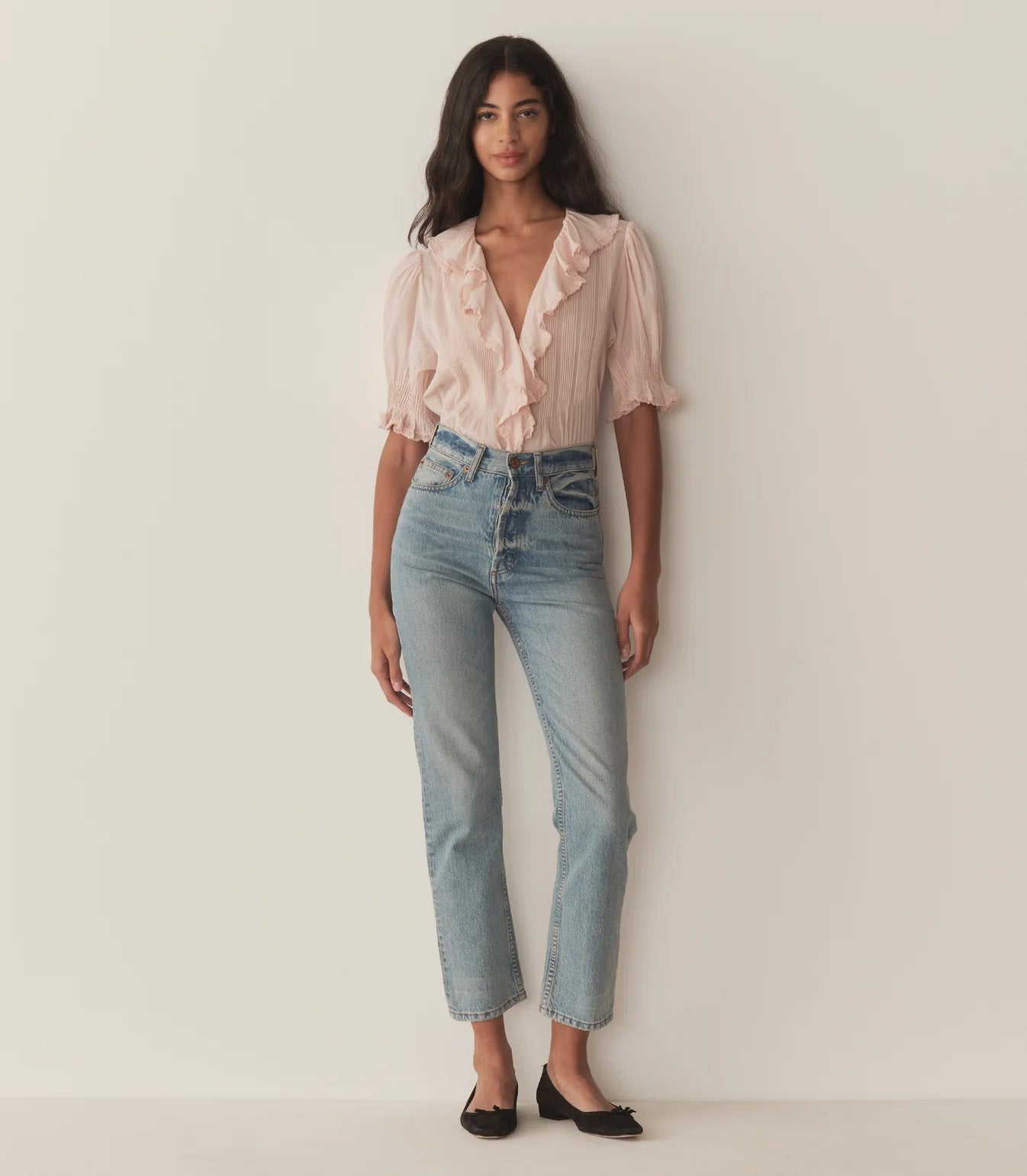 HENRI TOP -- BLUSH view 3