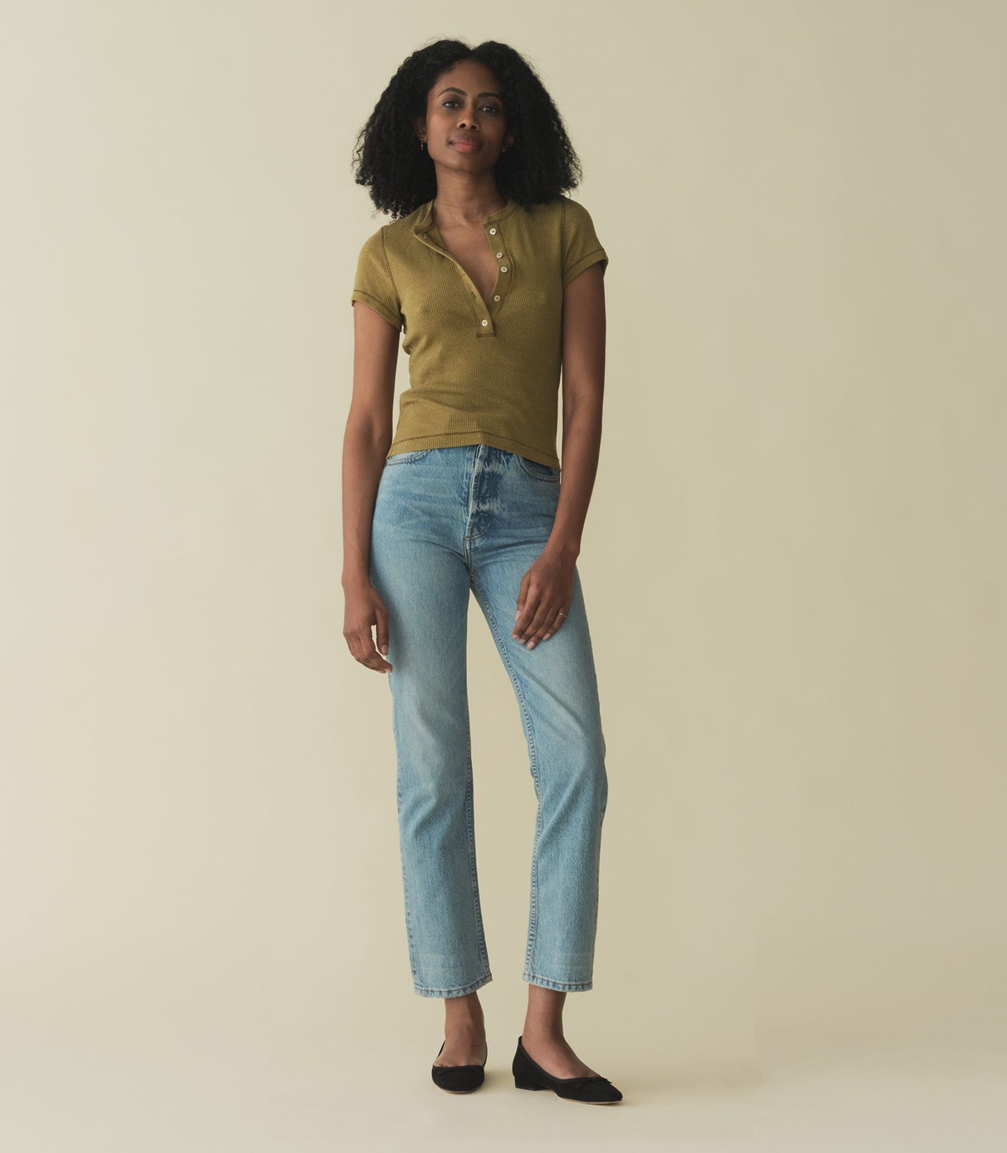 HMD -- VIENNE SILK TEE -- VERBENA