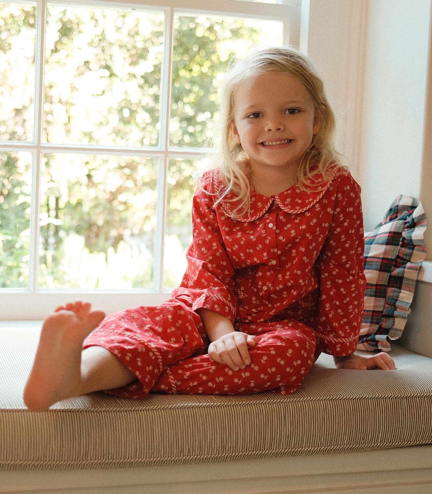 Red polka dot pajamas deals
