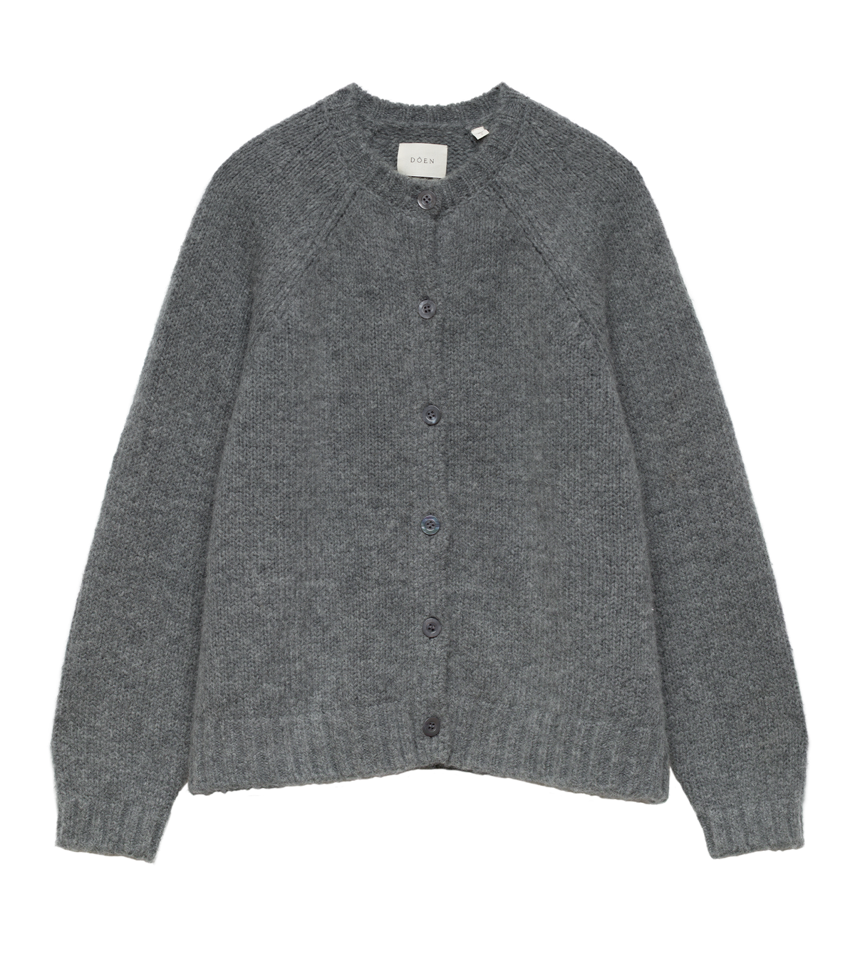 ADLEY CARDIGAN -- CHARCOAL MELANGE