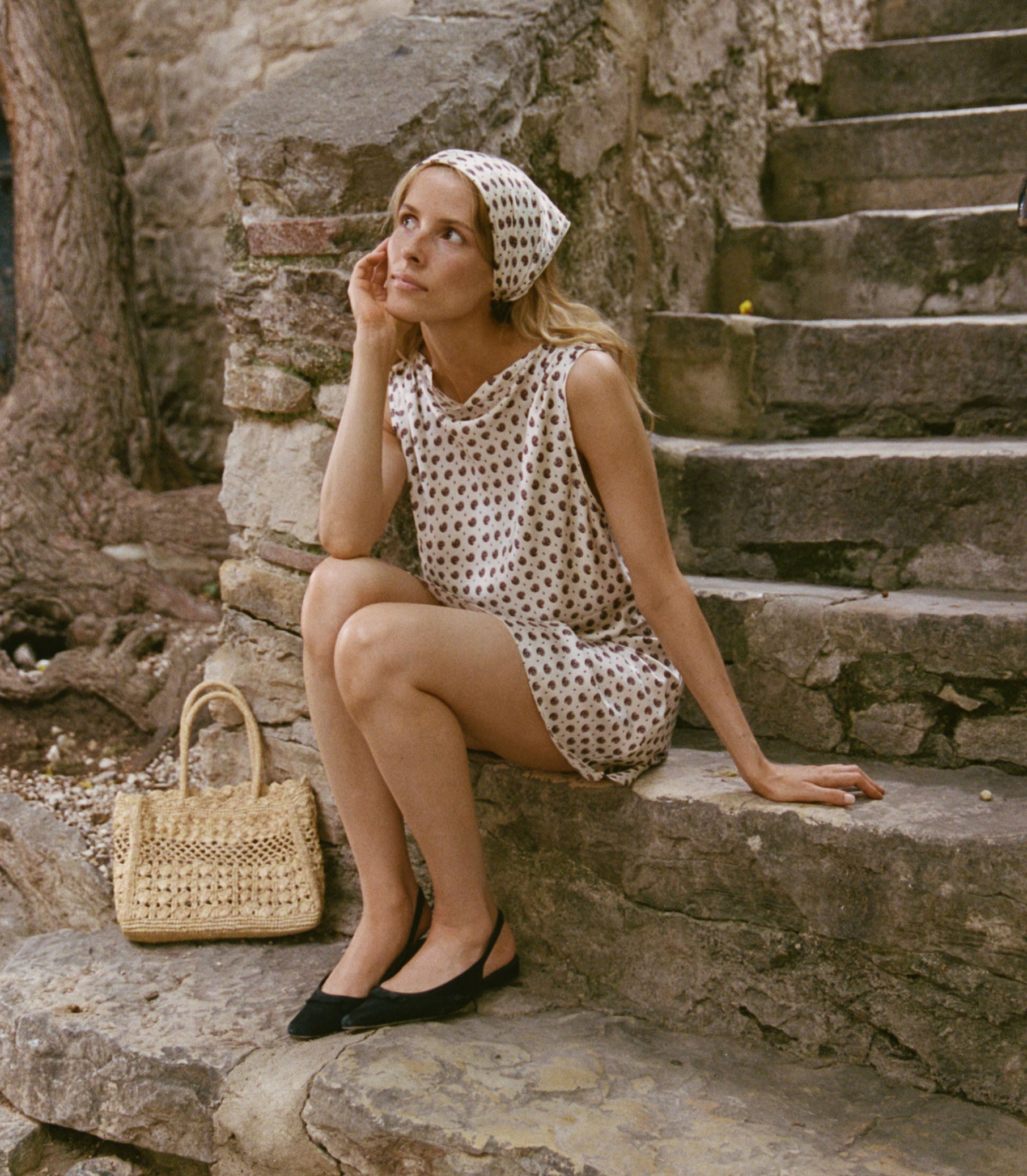 PETIT PENNY BANDANA -- FRANCOISE FOULARD view 4