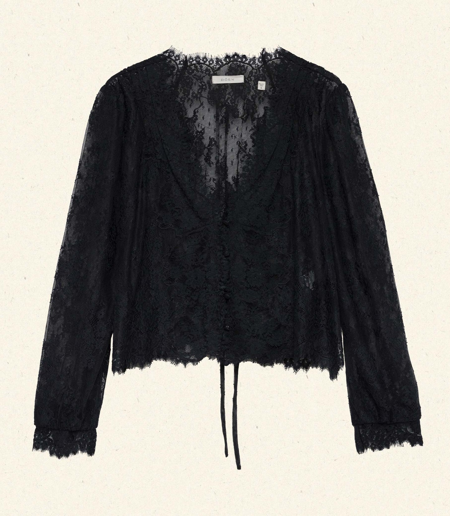 HMD -- AMALINE TOP -- BLACK