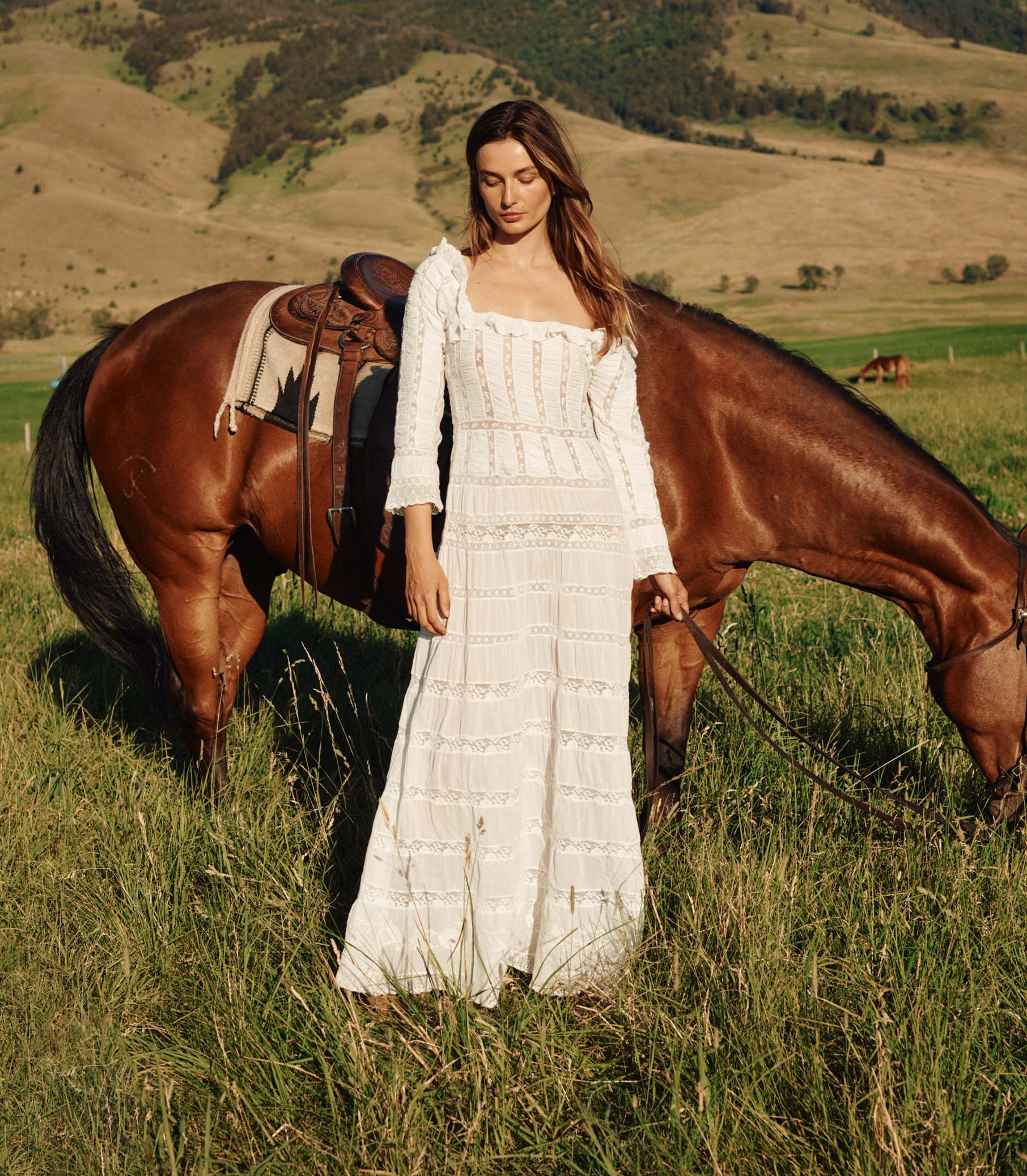 ANNELIESE DRESS -- SALT view 2