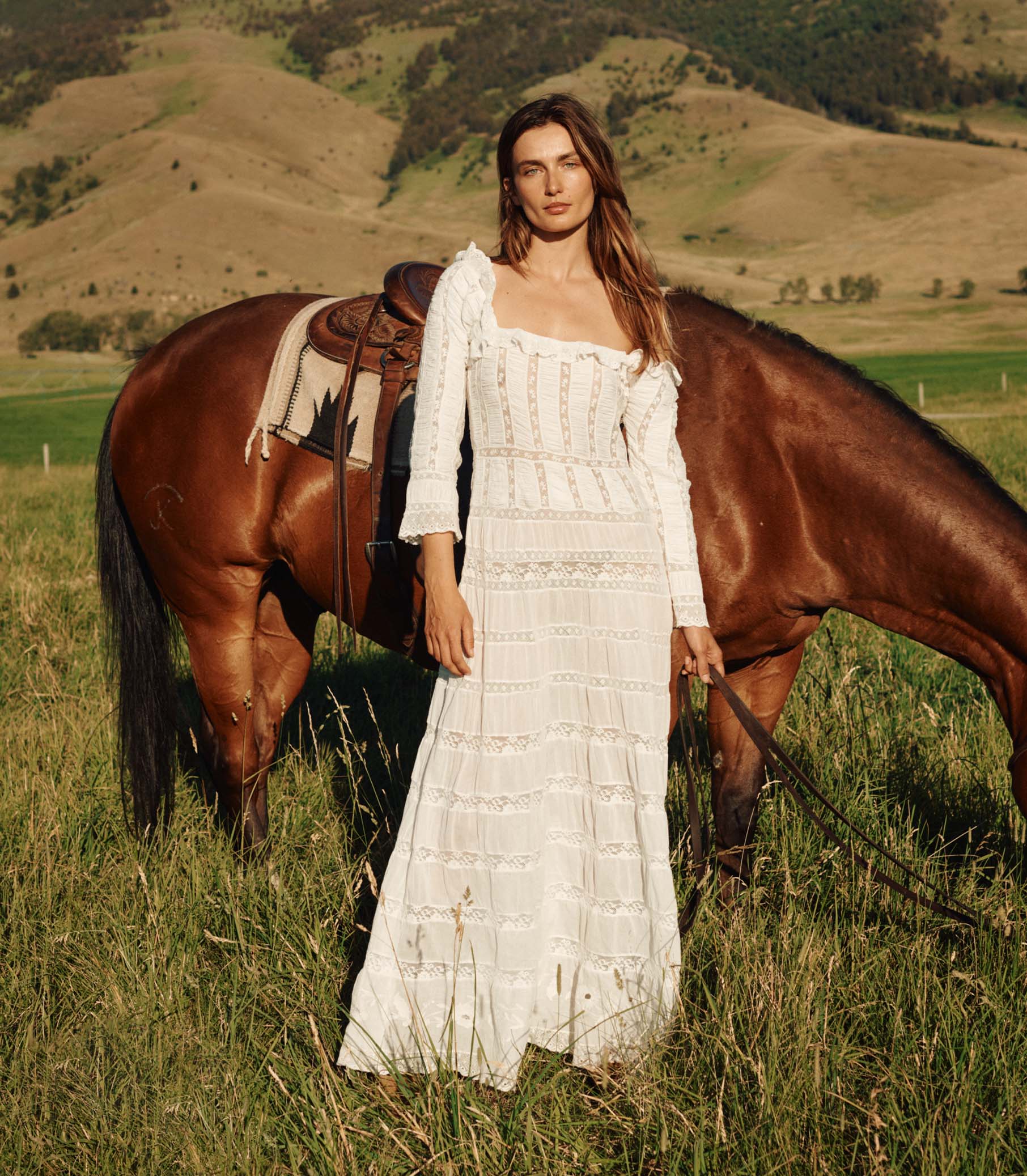 ANNELIESE DRESS -- SALT view 3