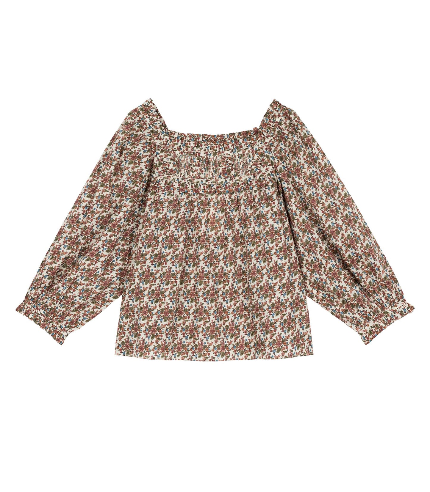 HMD -- AGOTHA TOP -- CREME FOREST FLORAL