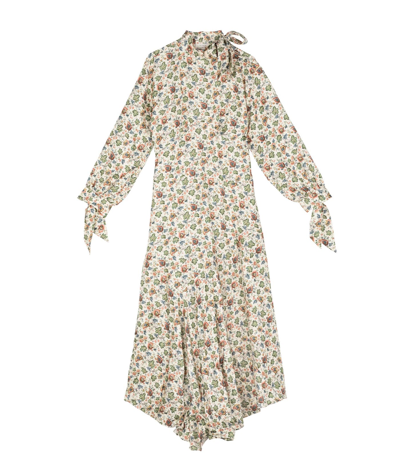 HMD -- ALDA DRESS -- IVORY MULBERRY VINE FLORAL