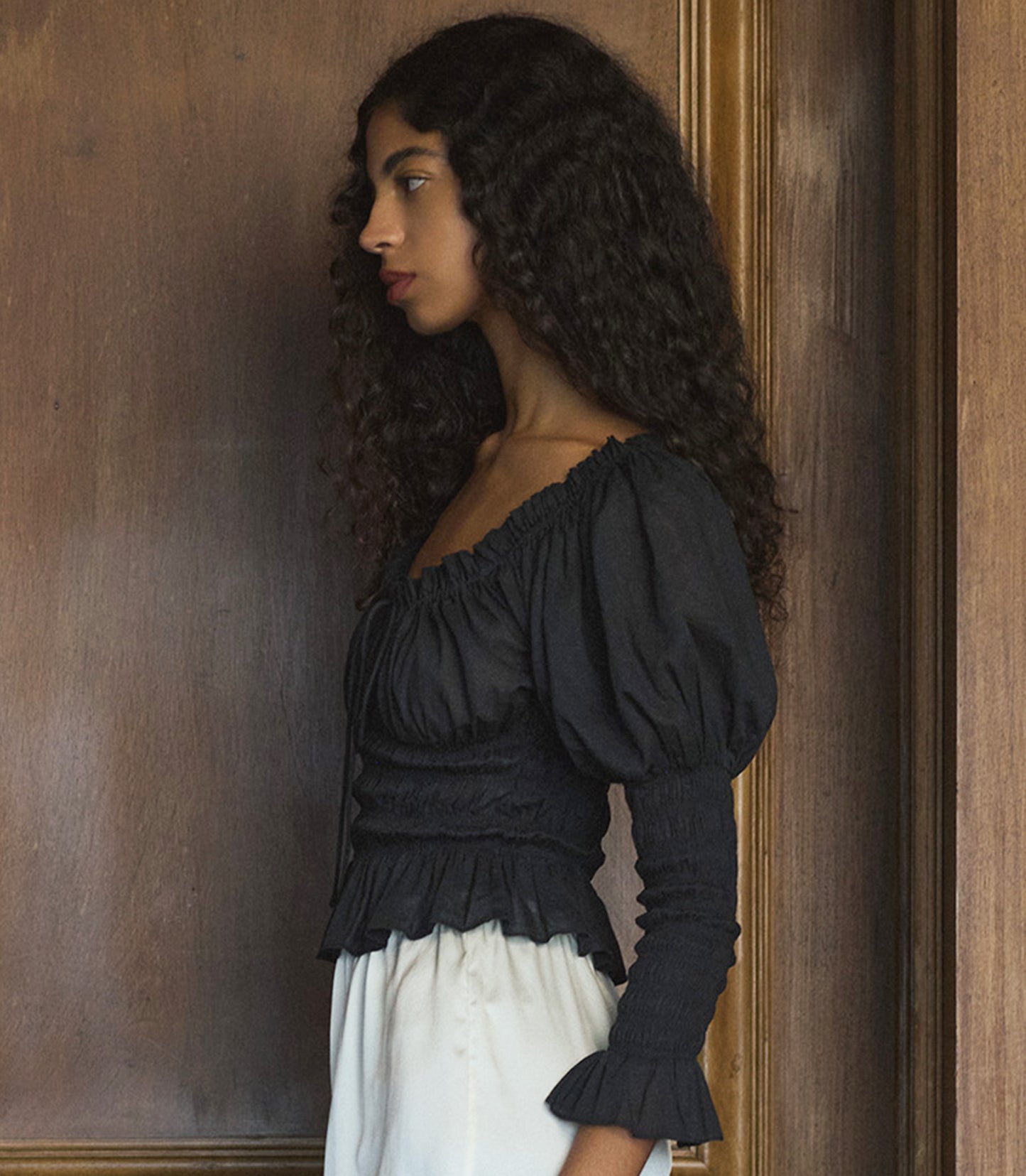 BAPTISIA TOP -- BLACK