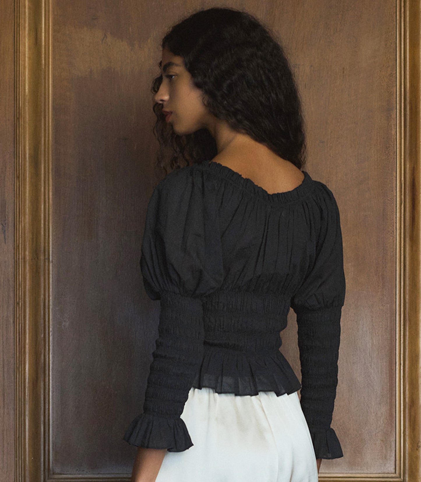 BAPTISIA TOP -- BLACK