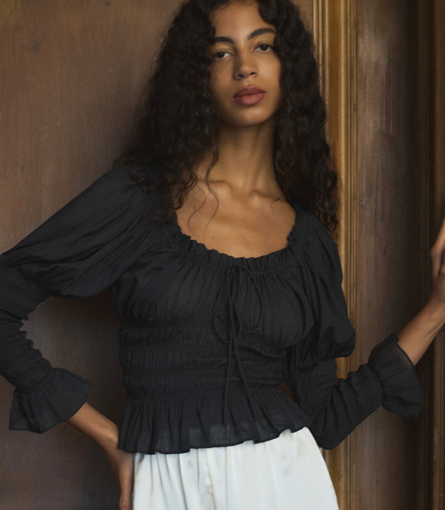 BAPTISIA TOP -- BLACK