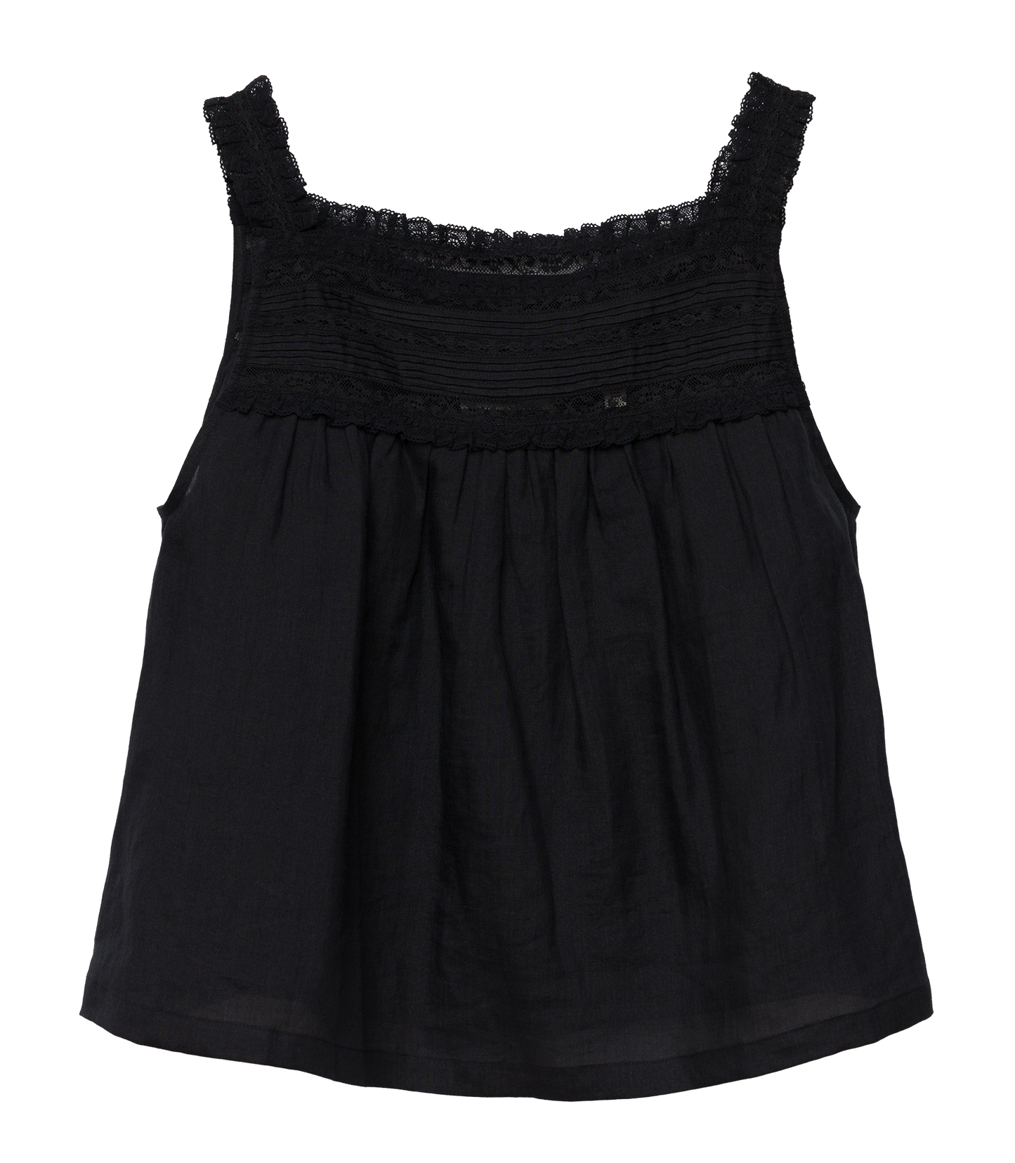 BENITA TOP -- BLACK