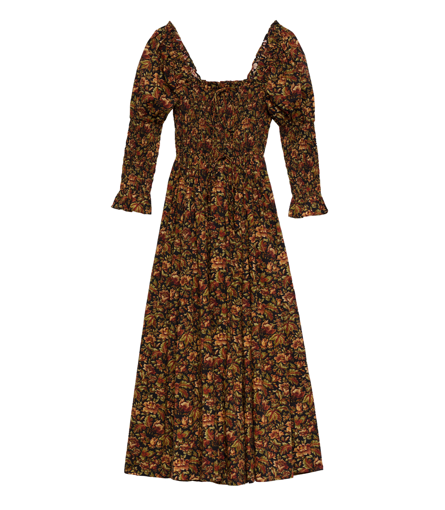BIJOU DRESS -- NOIR RÊVE DES JARDINS
