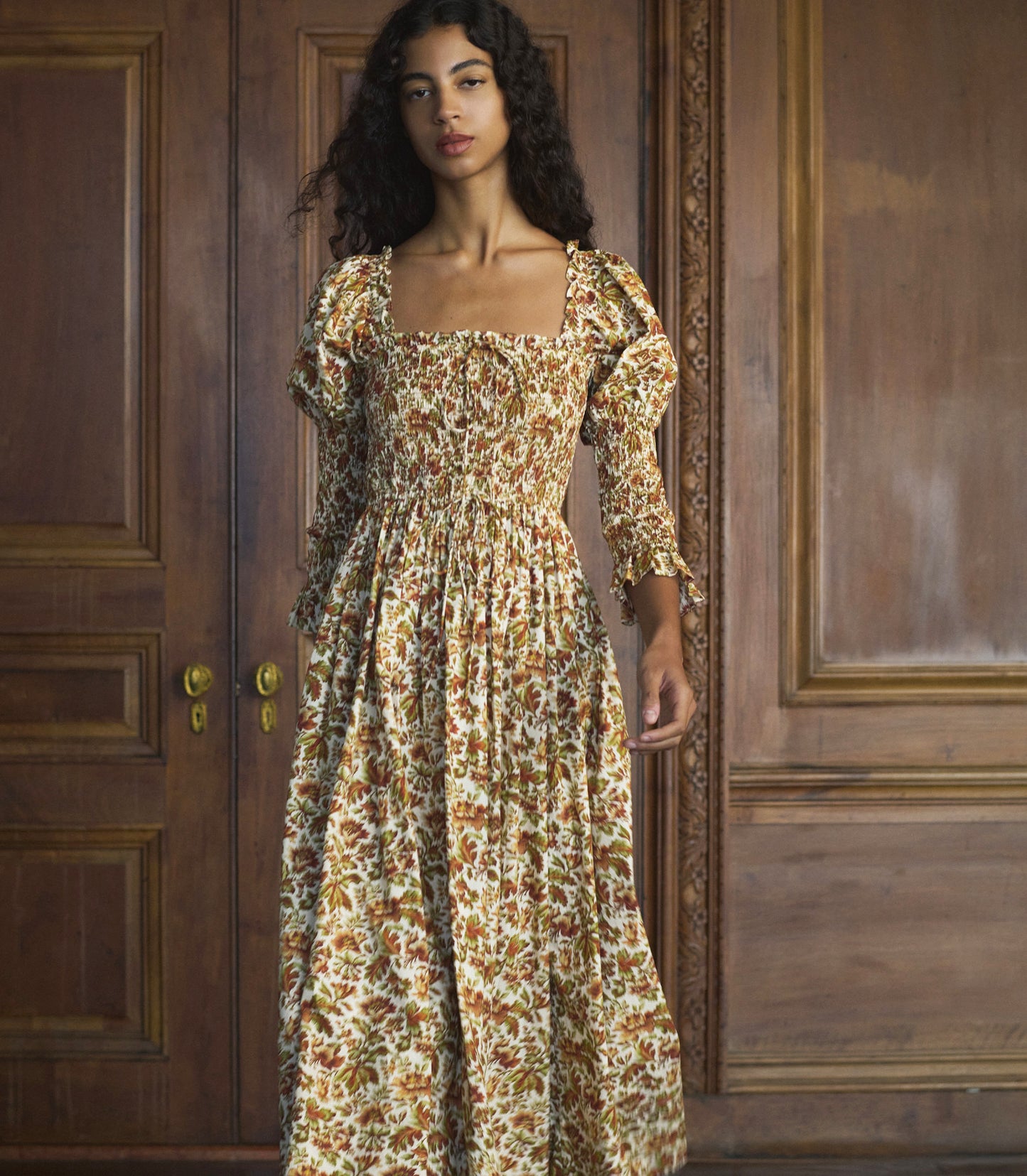 BIJOU DRESS -- IVORY RÊVE DES JARDINS