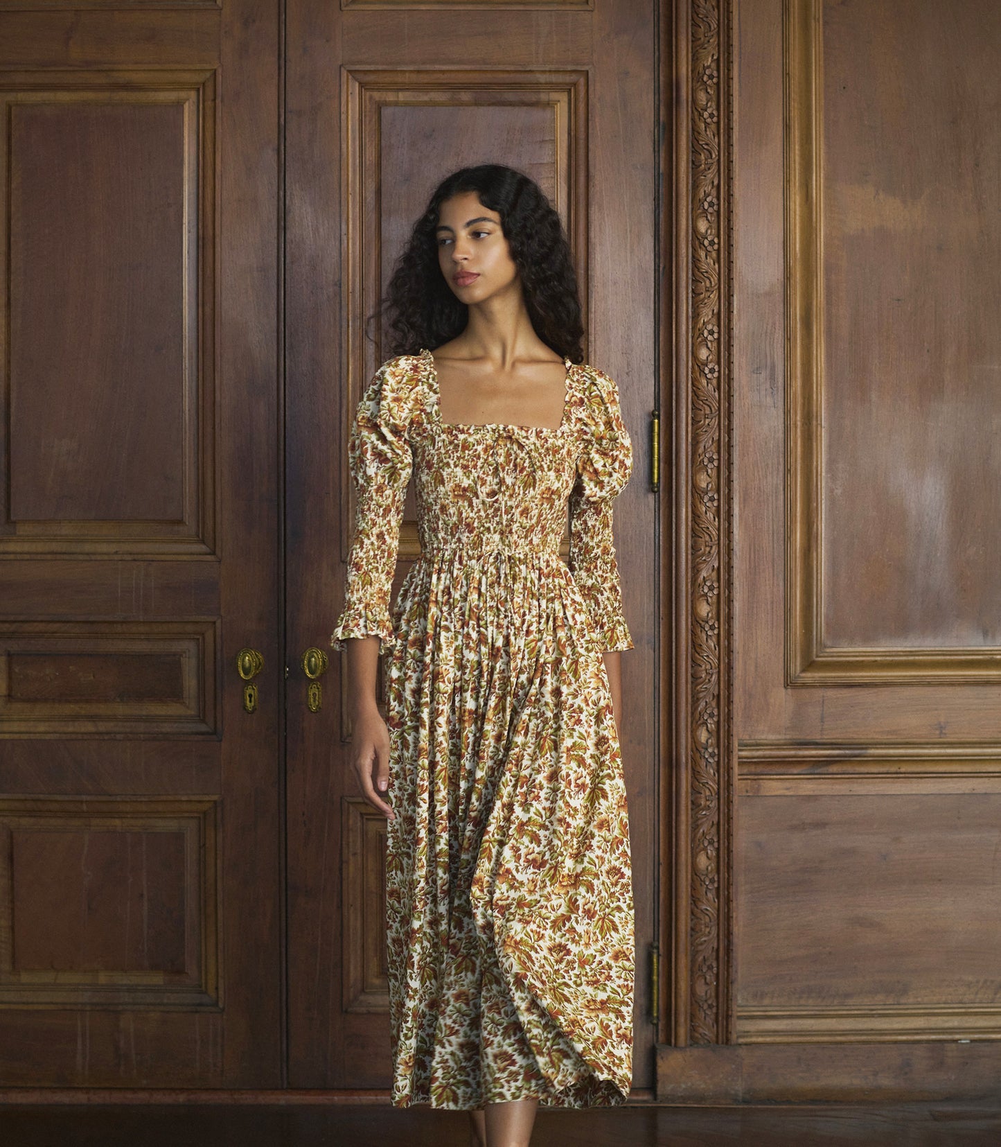 BIJOU DRESS -- IVORY RÊVE DES JARDINS