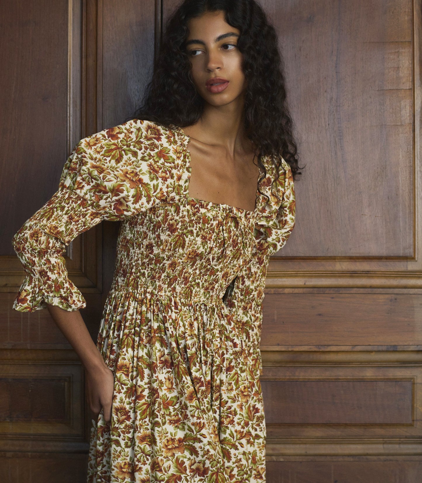BIJOU DRESS -- IVORY RÊVE DES JARDINS