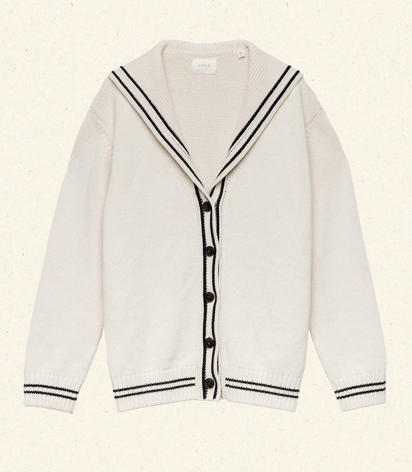 HMD -- BONAVENTURE CARDIGAN -- CRéME