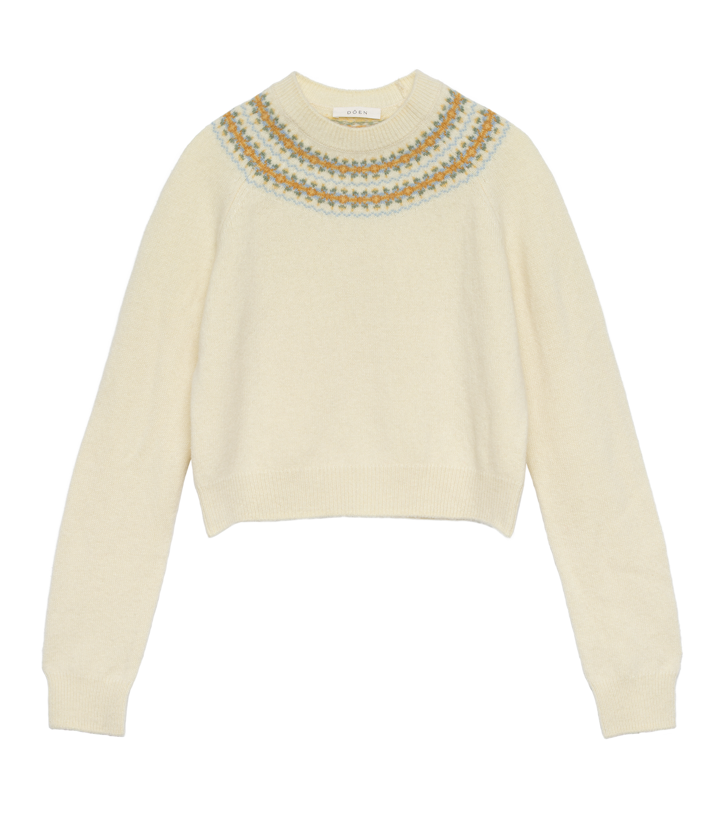 BONIFACE SWEATER -- GATEAU ANNECY FAIR ISLE