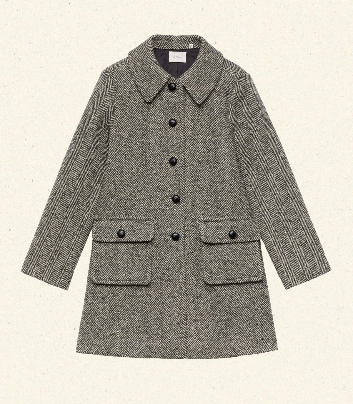 HMD -- BONNAIRE COAT -- HERRINGBONE