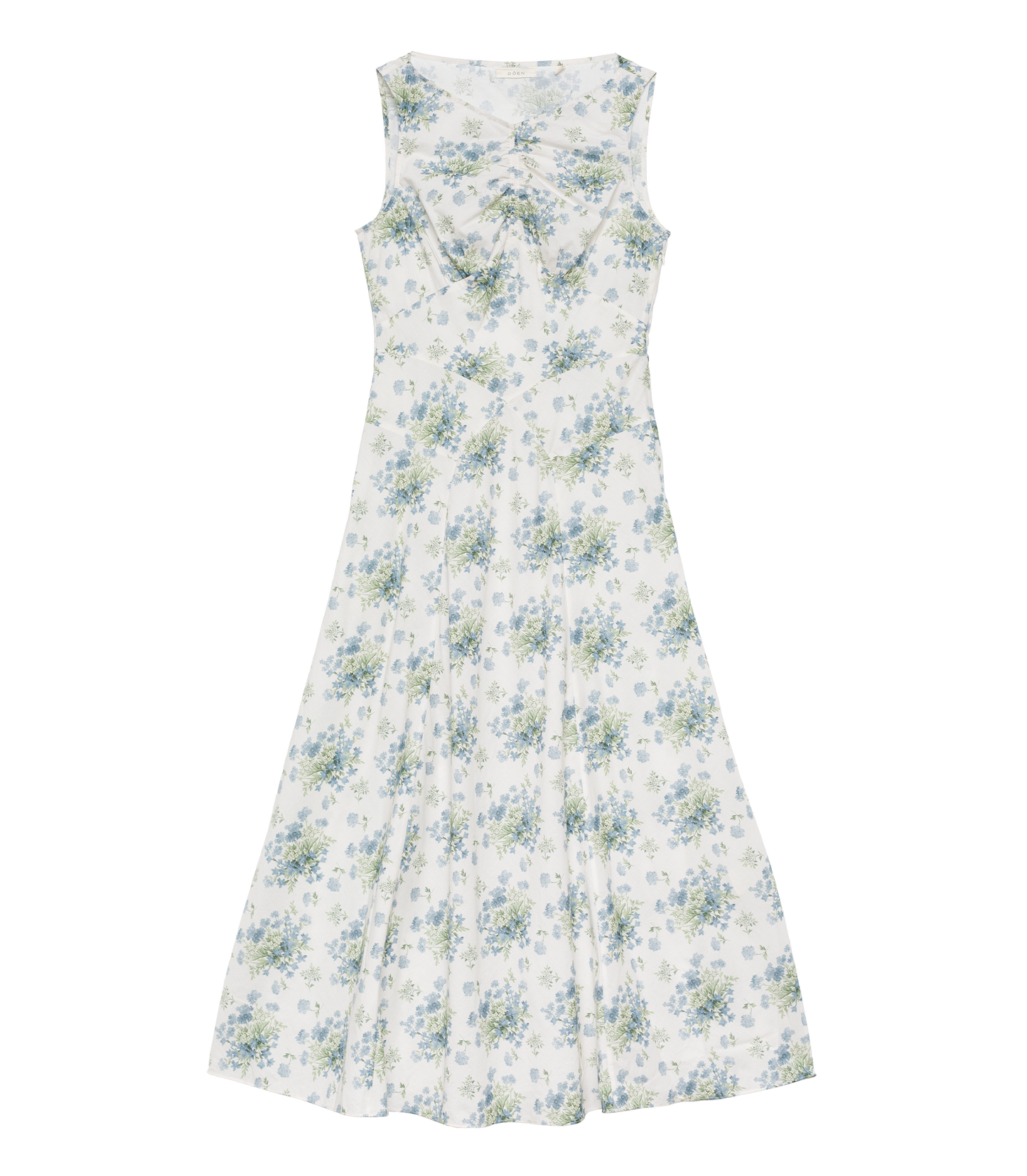 BRUNA DRESS -- CRÈME LANTANA FLORAL