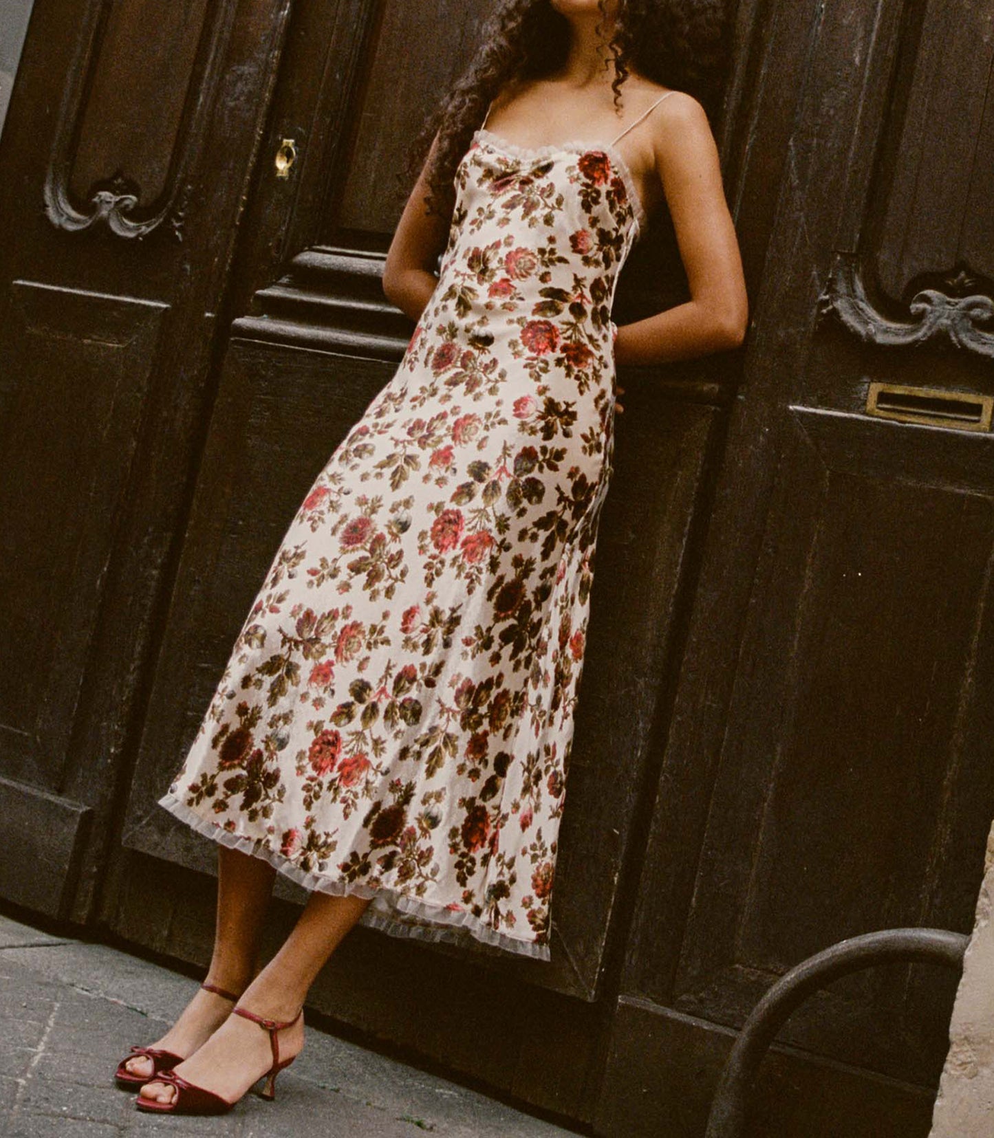 HMD -- CALSI DRESS -- PRIMROSE GARDEN FLORAL