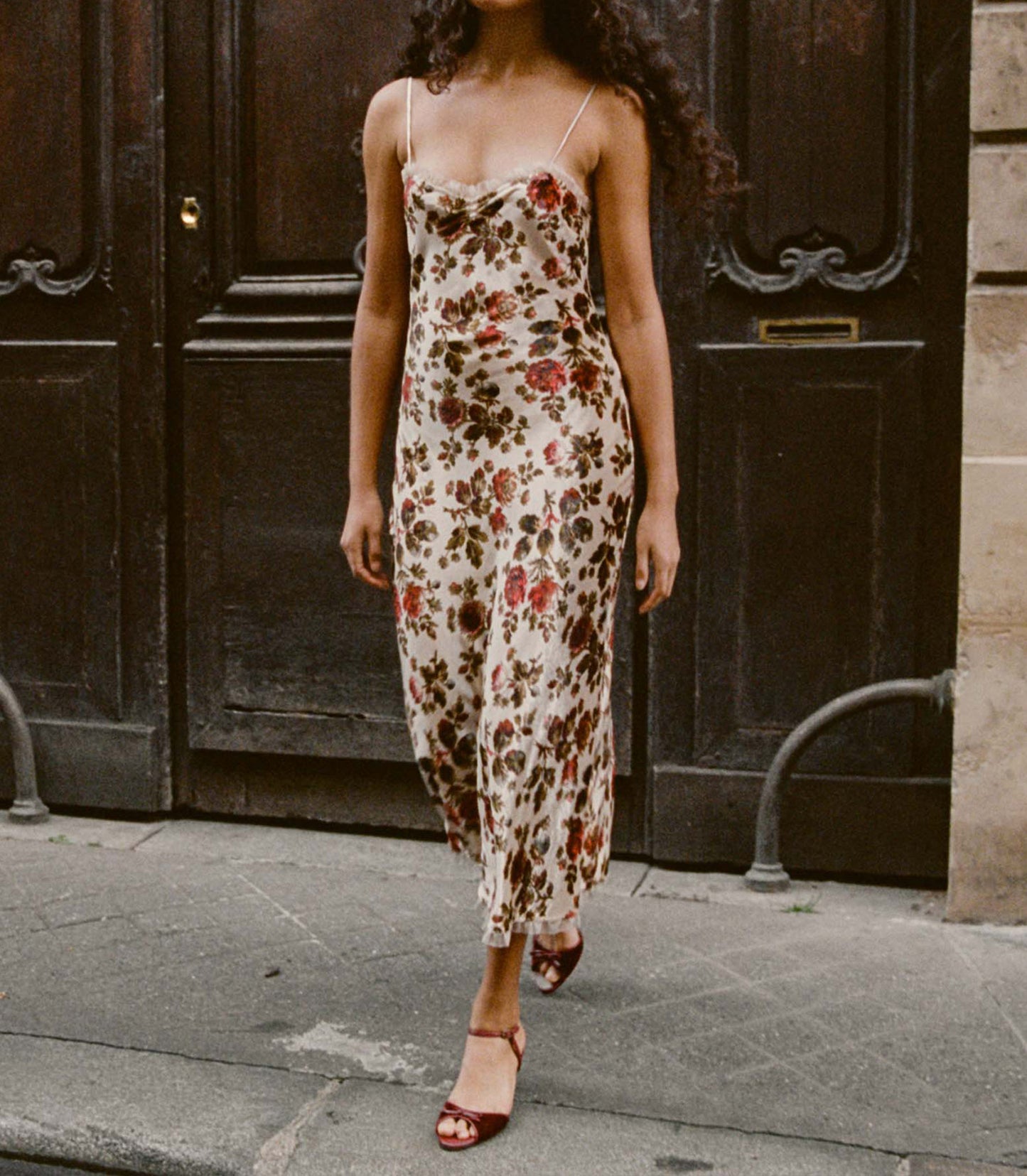 HMD -- CALSI DRESS -- PRIMROSE GARDEN FLORAL