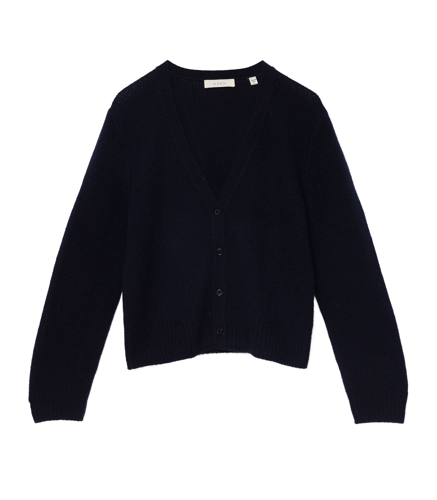 CAMERON CASHMERE CARDIGAN -- NAVY