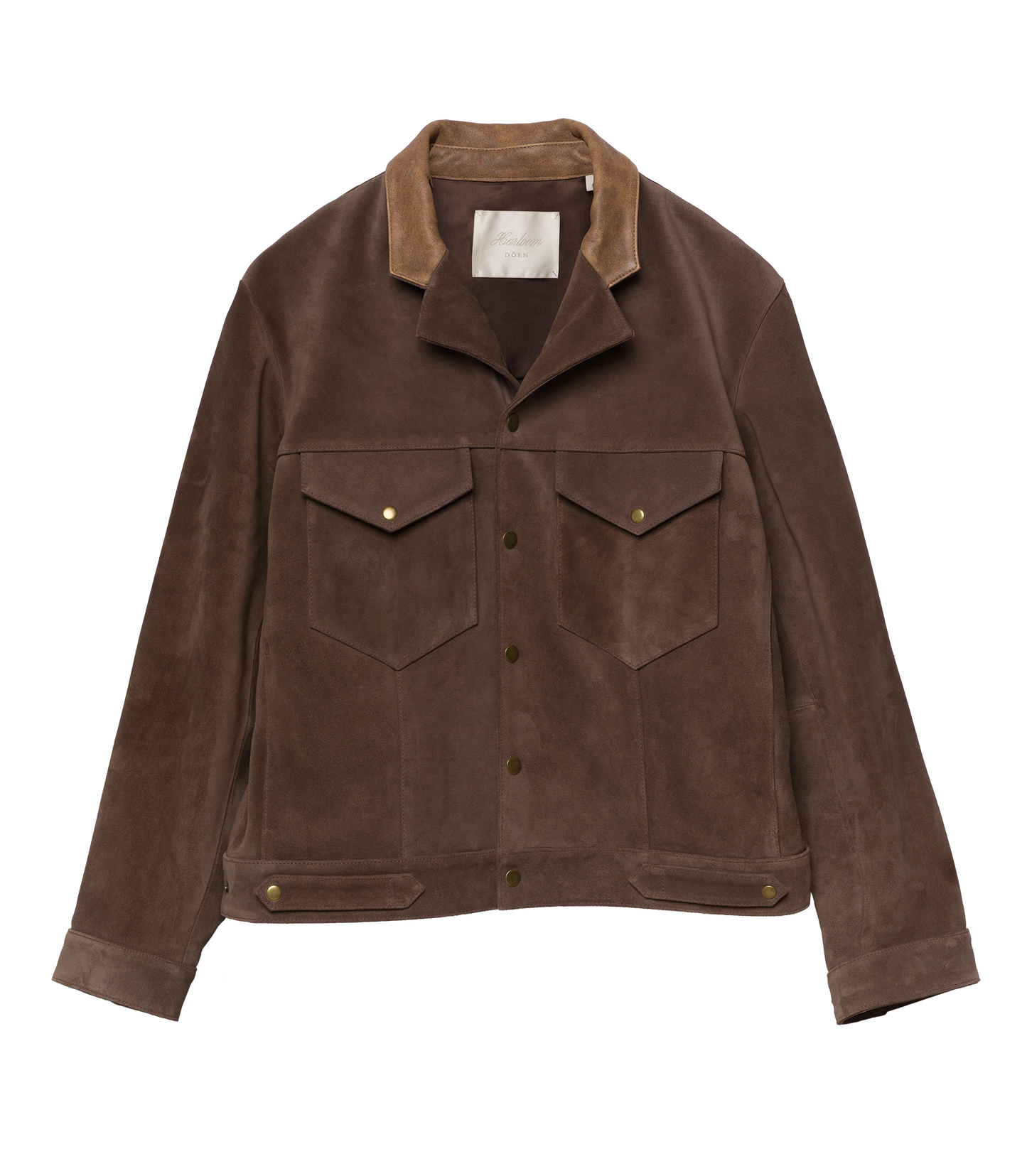 CARSON SUEDE JACKET -- SABLE