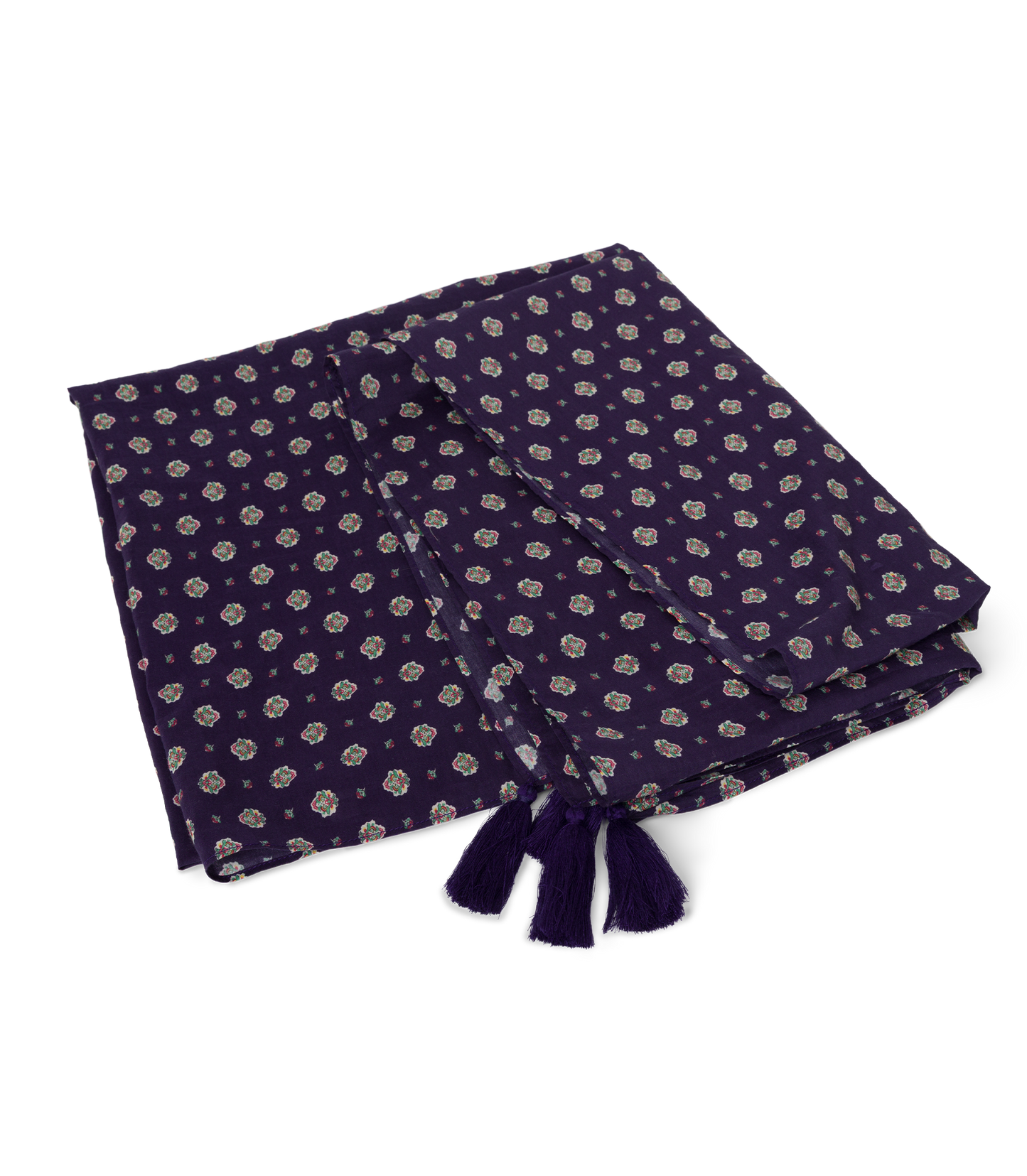 CASCAIS SARONG -- NAVY CADIZ FOULARD