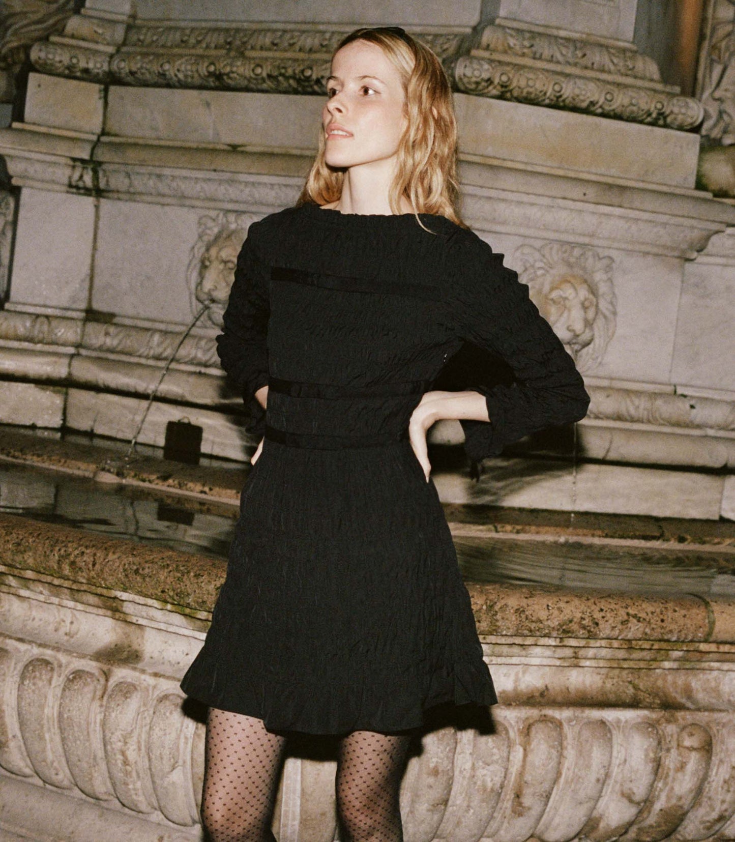 HMD -- CECILLIA DRESS -- BLACK