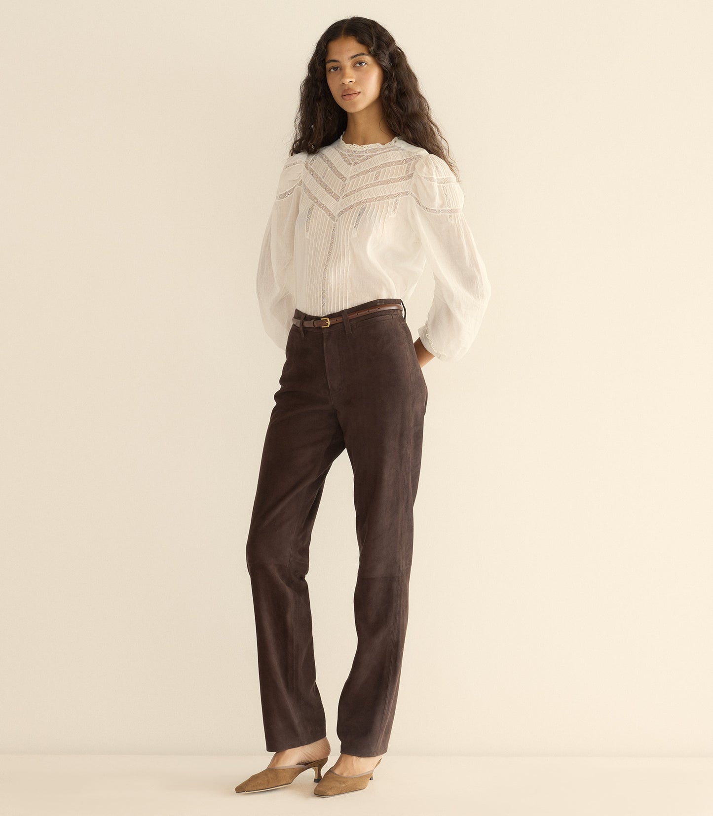 CHEVALIER PANT -- DEEP CHOCOLATE