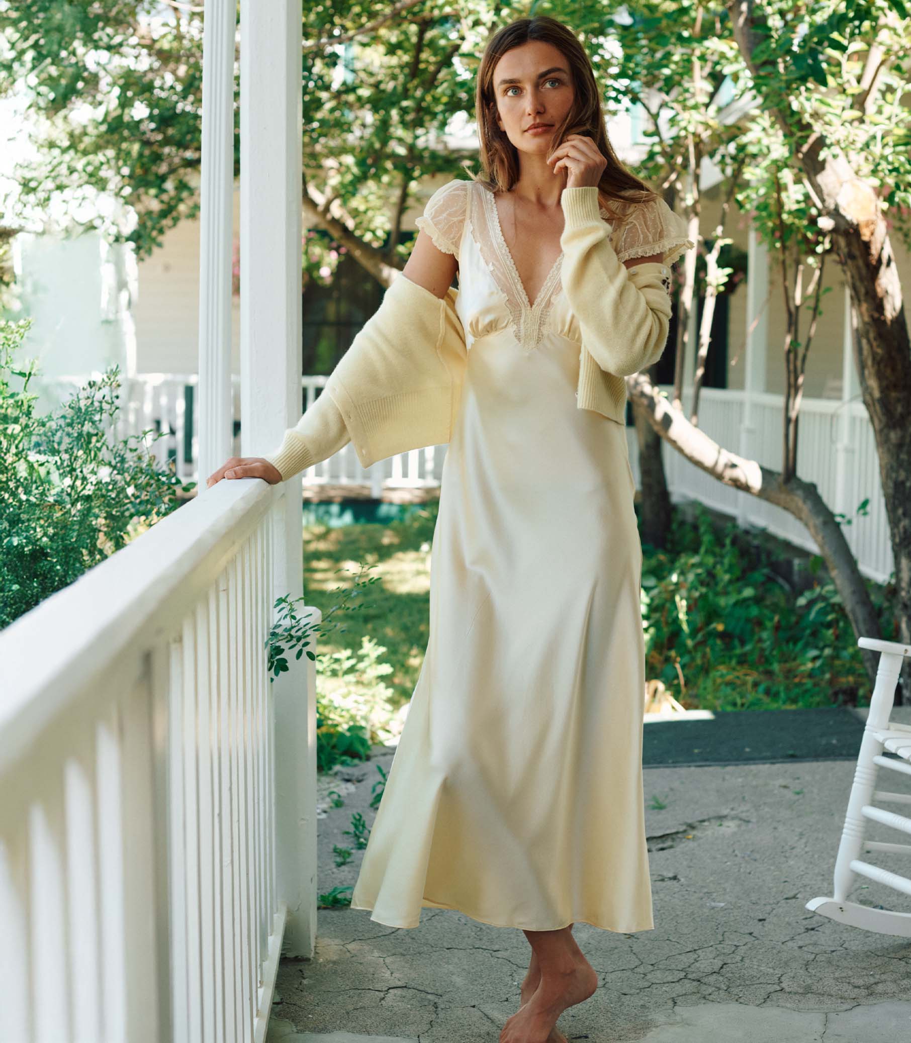 CORELIA DRESS -- FORSYTHIA view 3