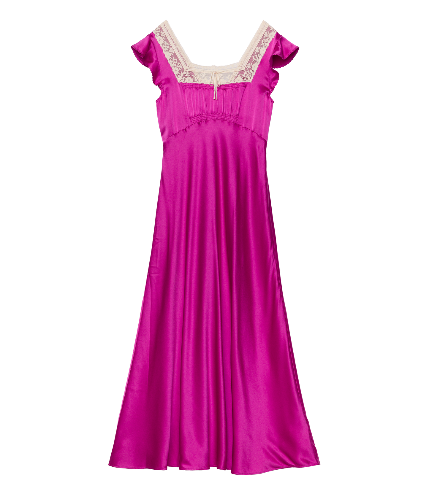 CORINA DRESS -- MAGENTA