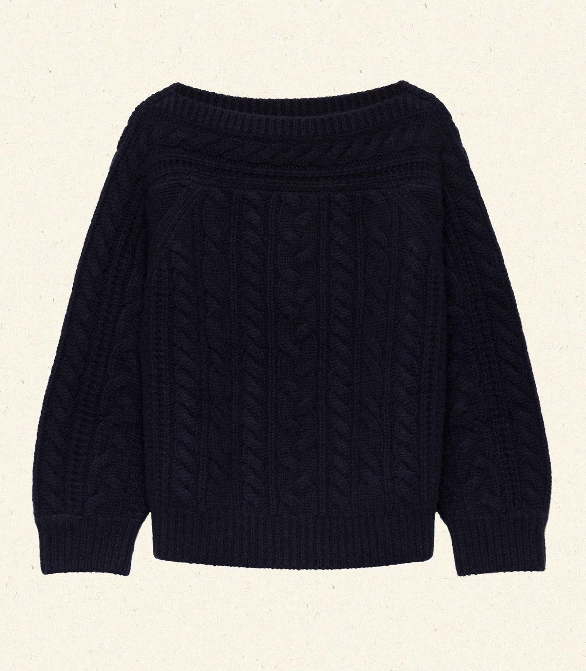 HMD -- CRESSIDA CASHMERE SWEATER -- NAVY