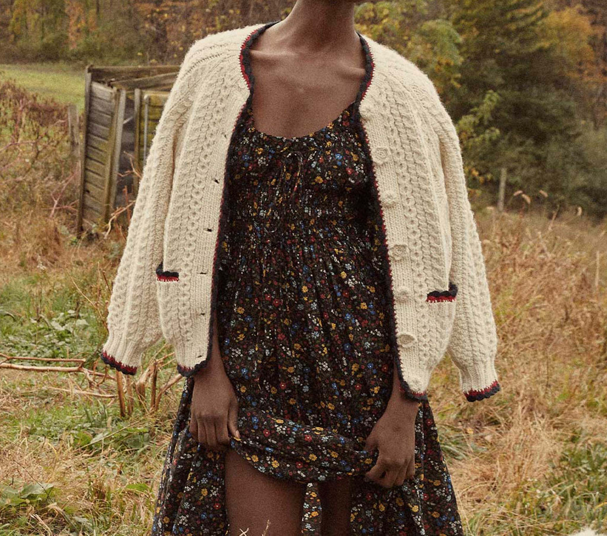 HMD -- TAMARA CARDIGAN SWEATER -- CREAM