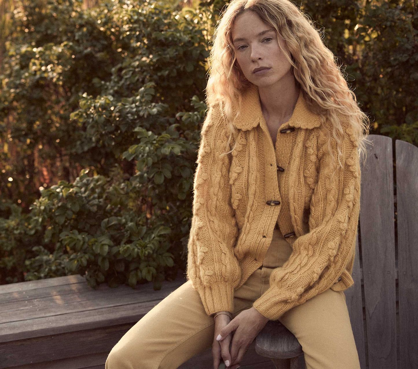 HMD -- RIVE CARDIGAN -- CHAMOMILE