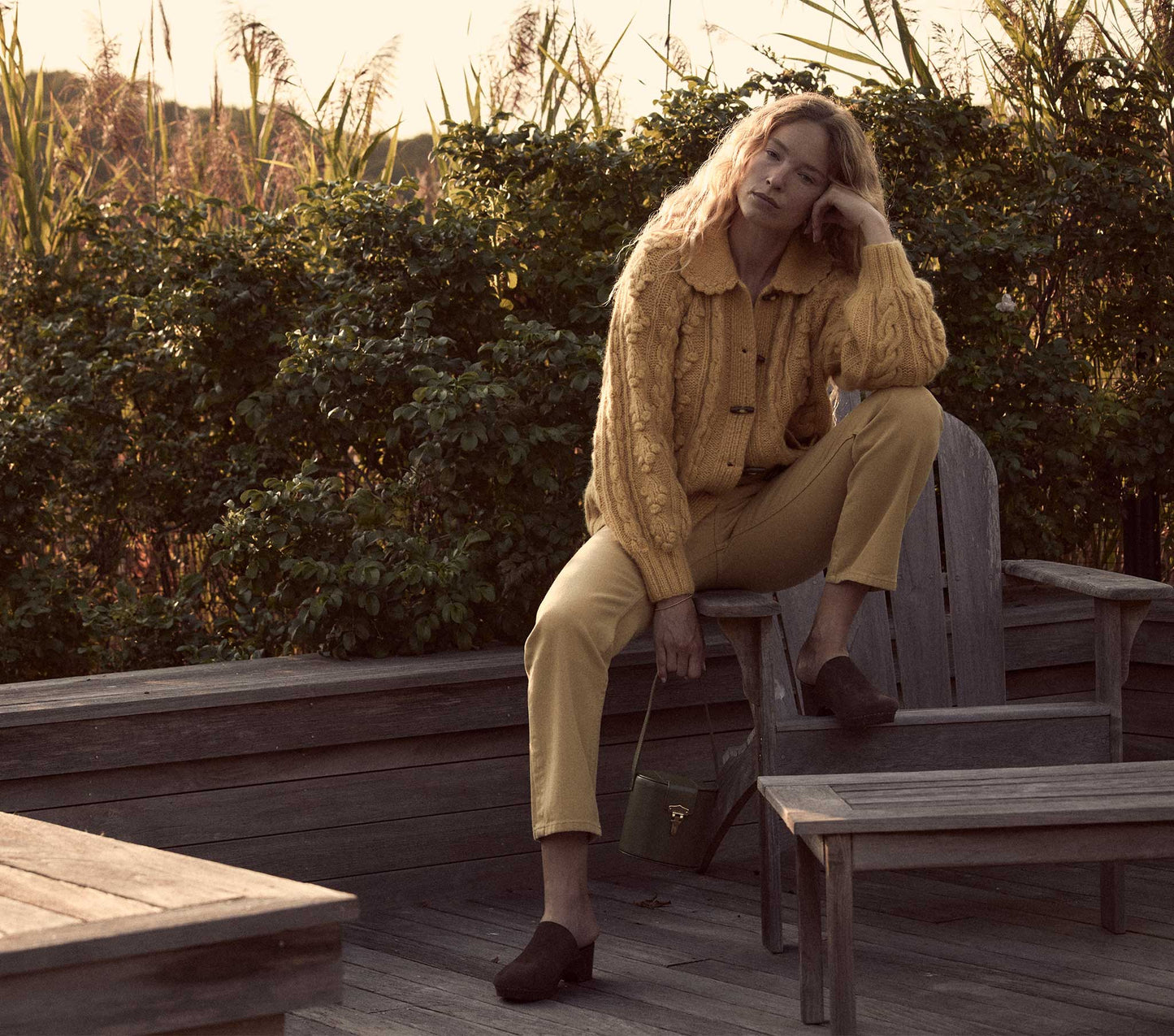 HMD -- RIVE CARDIGAN -- CHAMOMILE