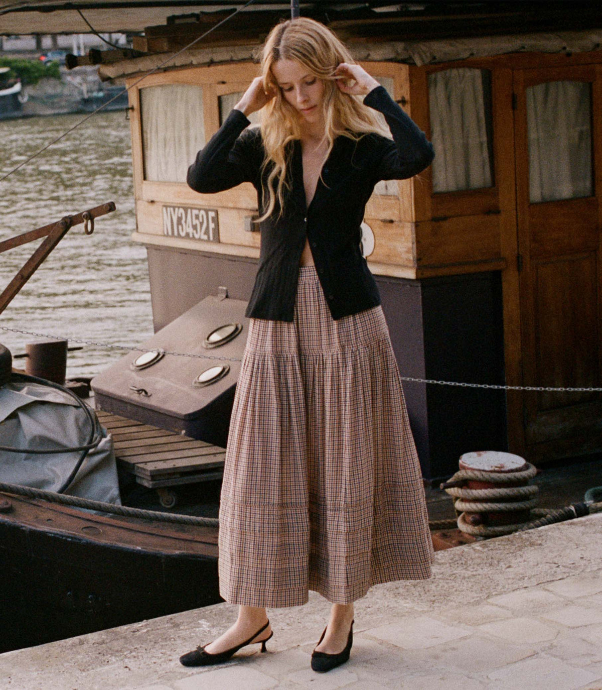 HMD -- SEBASTIANE SKIRT -- BRIDGET CHECK