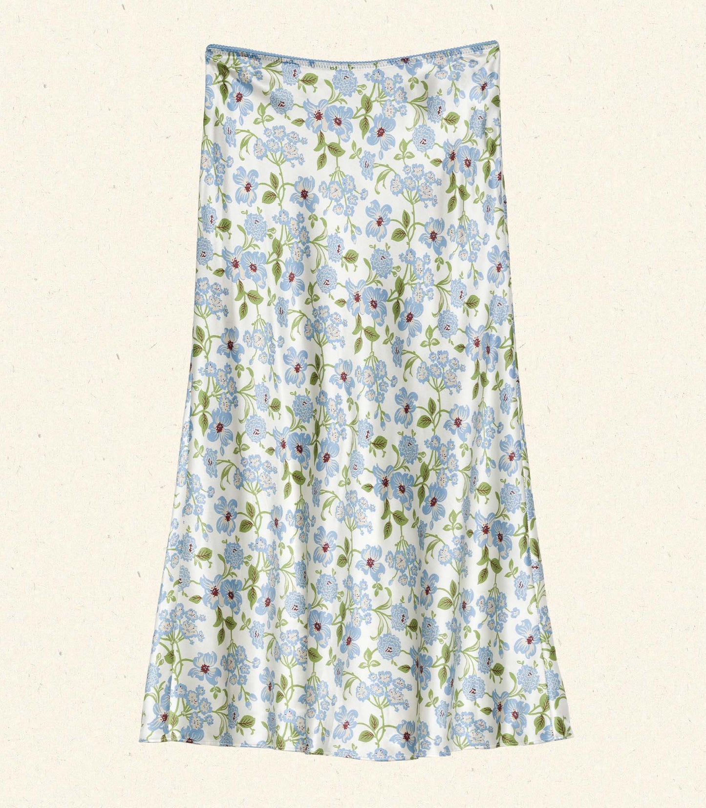 HMD -- ELOWENA SKIRT -- IVORY STRAWBERRY MOON FLORAL