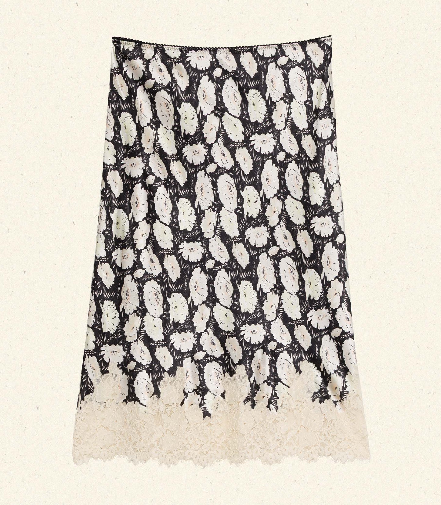 HMD -- ELOWETTE SKIRT -- NOIR FLEURS D'ANEMONE