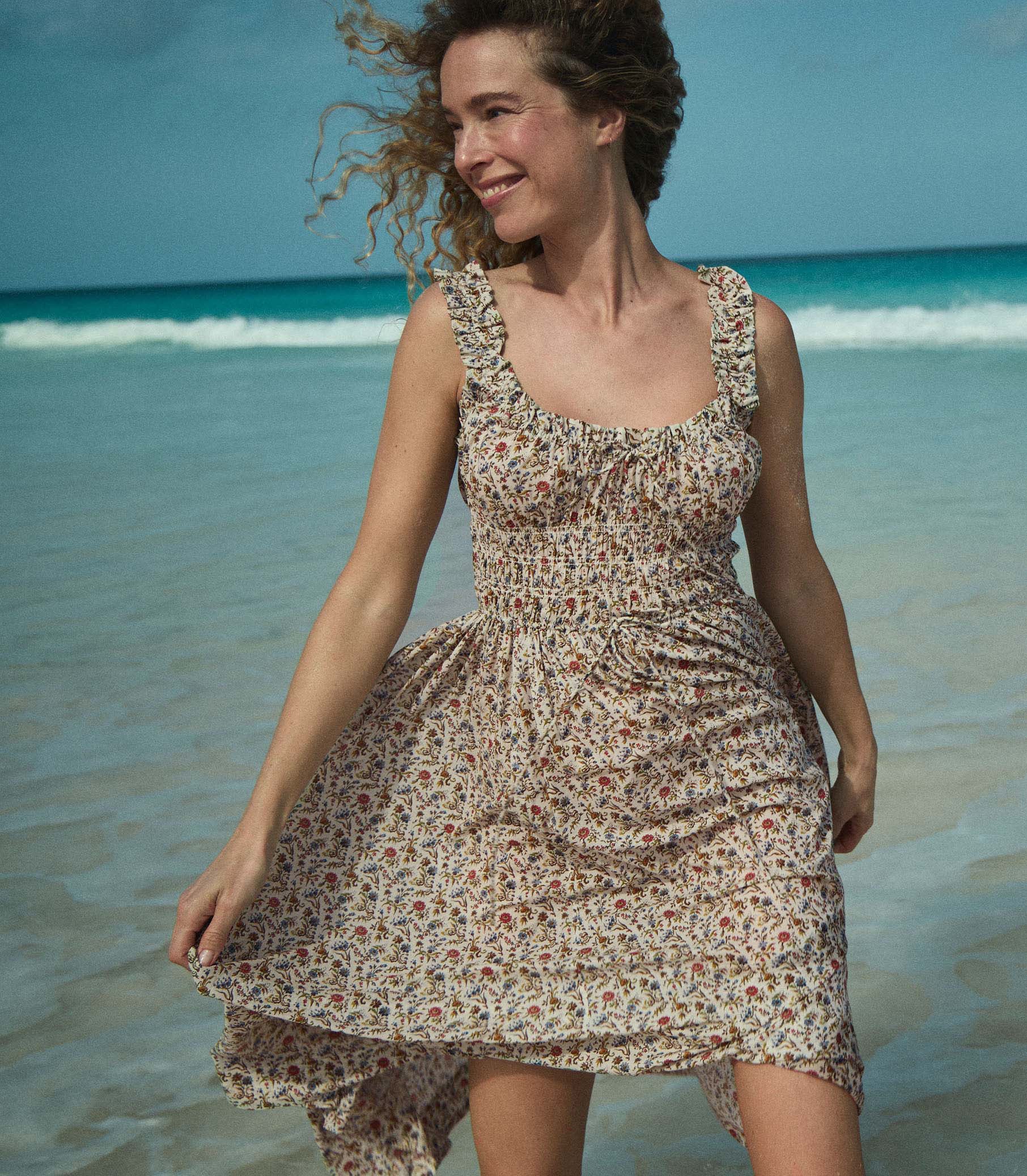 EMMARETTA DRESS -- JARDIN DU CHATEAU view 4