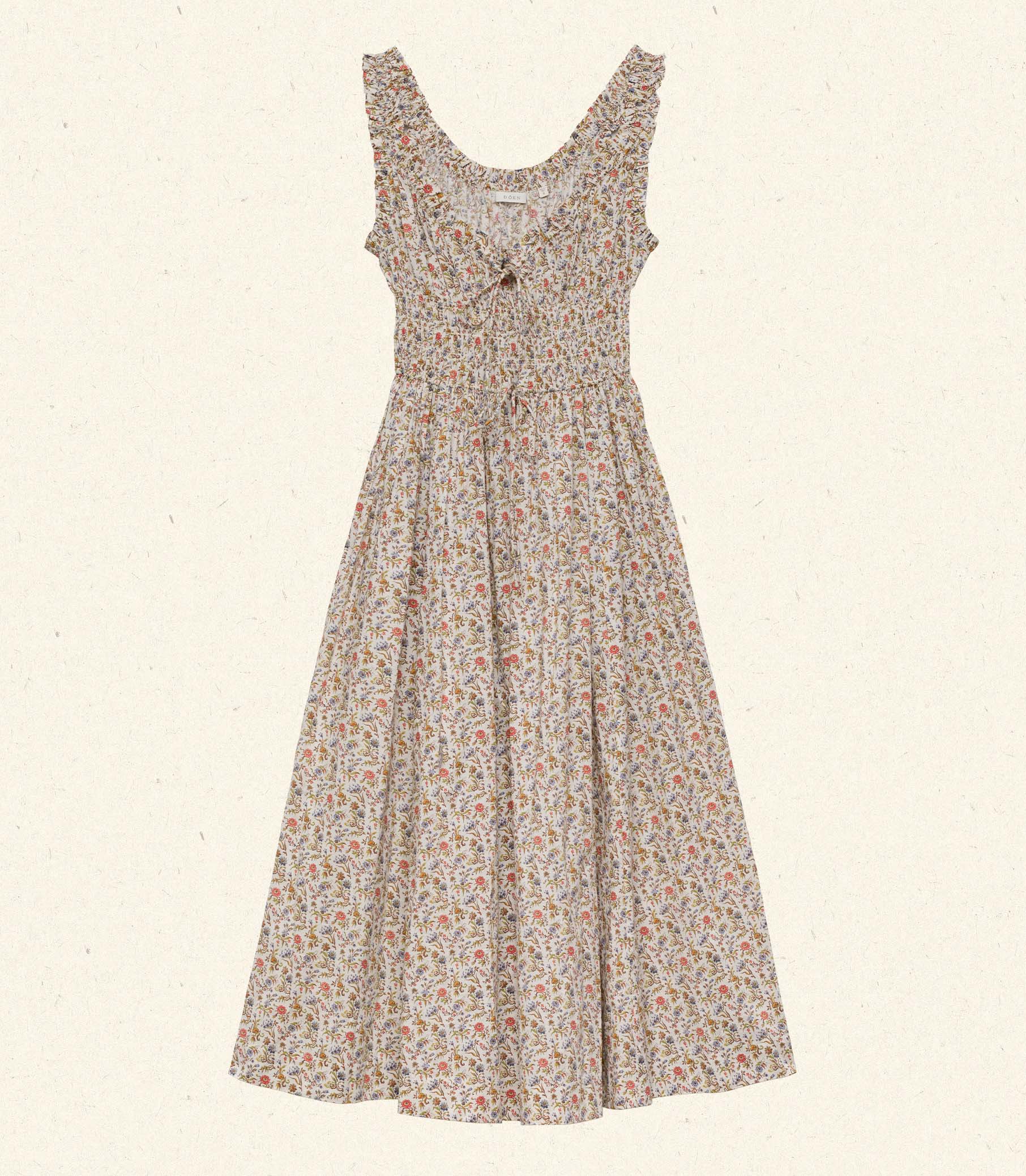 EMMARETTA DRESS -- JARDIN DU CHATEAU view 8
