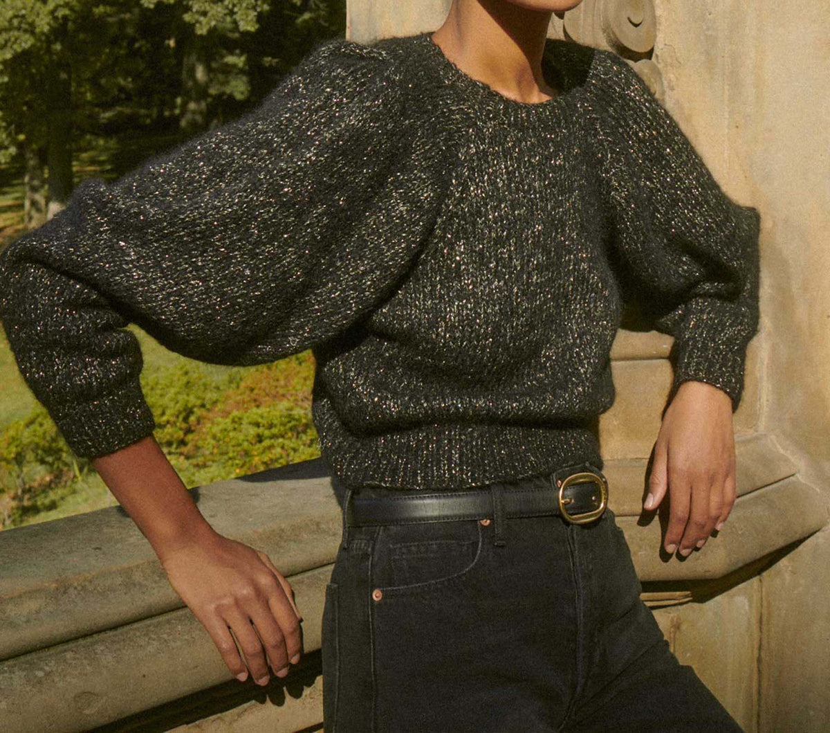 HMD -- ESTRELLA PULLOVER -- BLACK