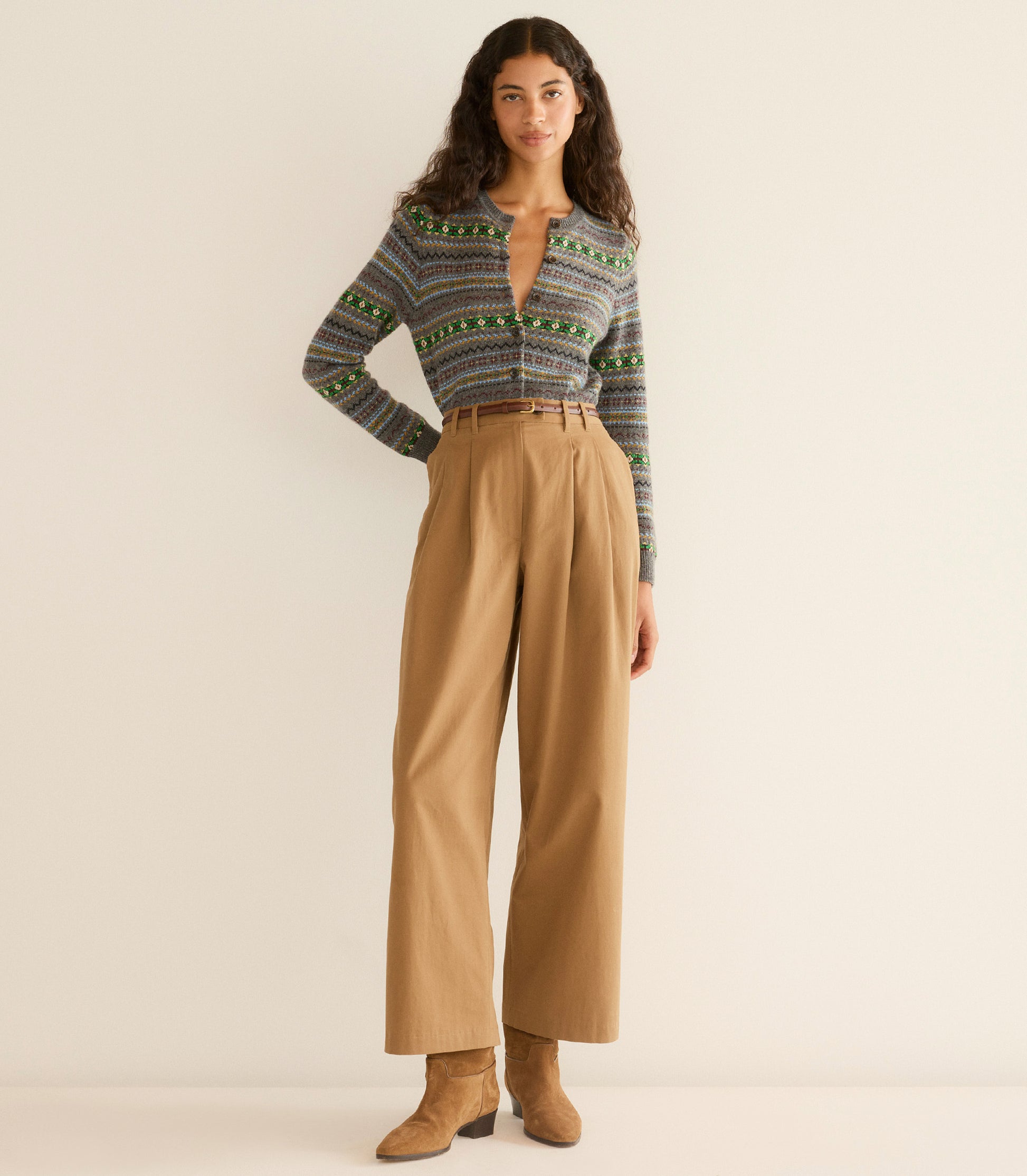 FAUSTINE CARDIGAN -- DASHWOOD FAIR ISLE view 5