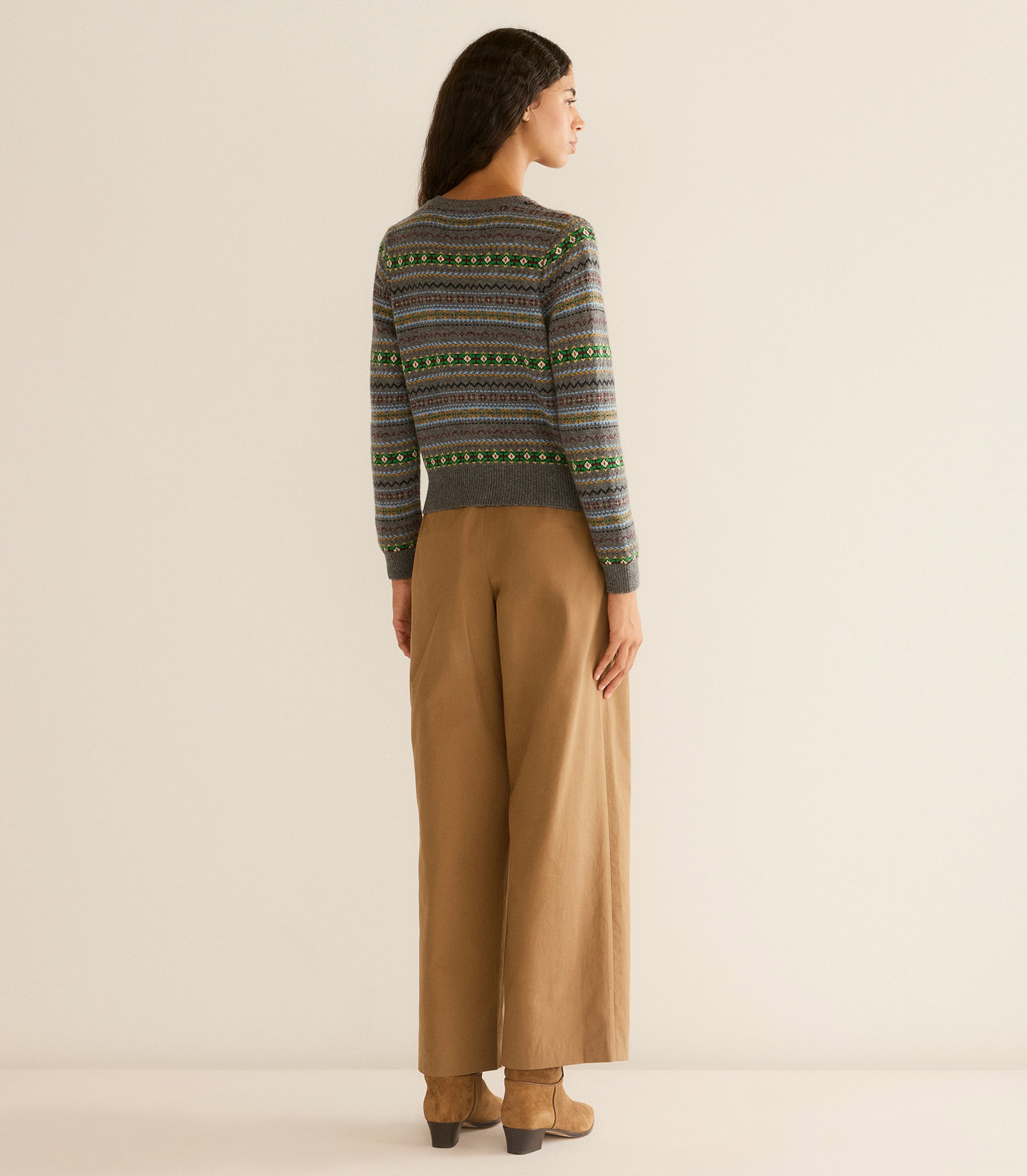FAUSTINE CARDIGAN -- DASHWOOD FAIR ISLE view 7