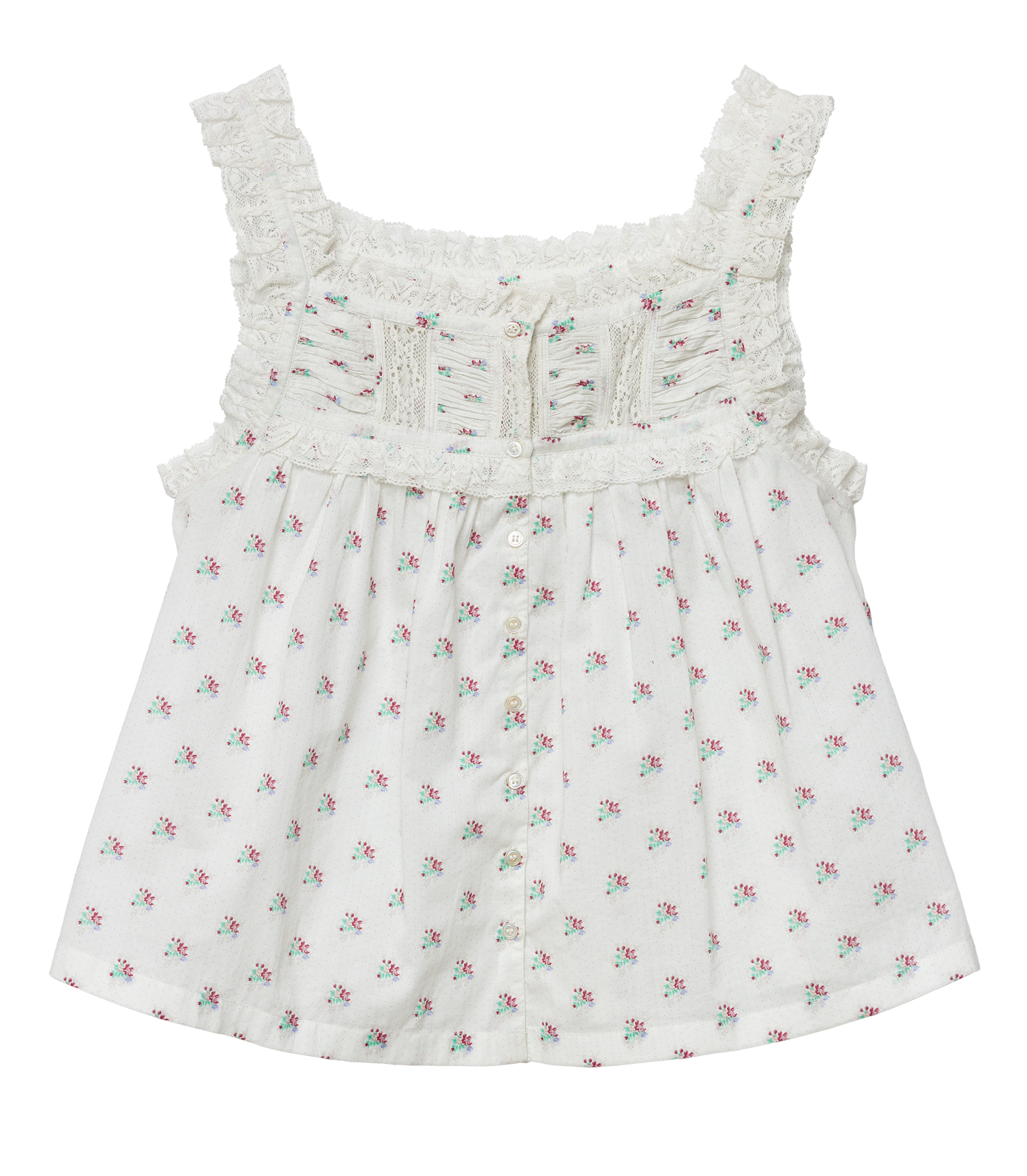 FIDELLA TOP -- PETIT POSY CALICO