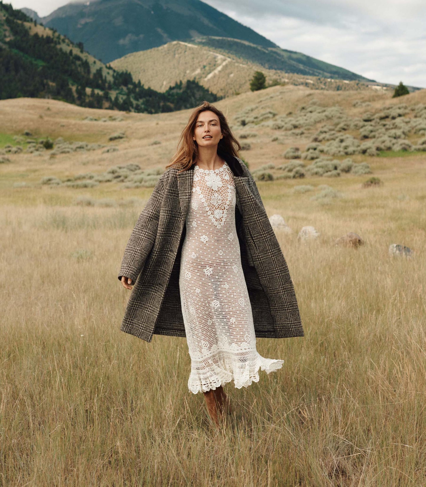 FLORIA DRESS -- PEARL