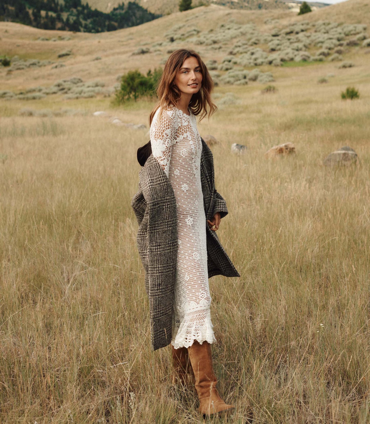 FLORIA DRESS -- PEARL