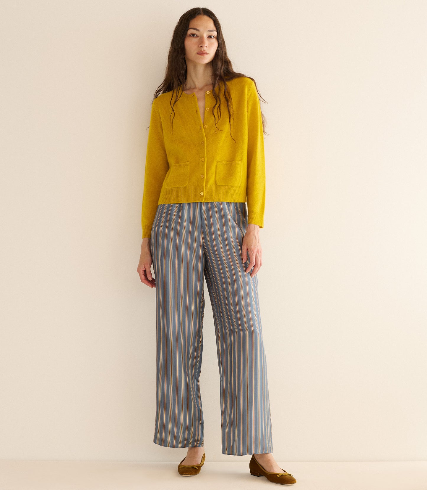 LAVONA PANT -- PIERROT STRIPE