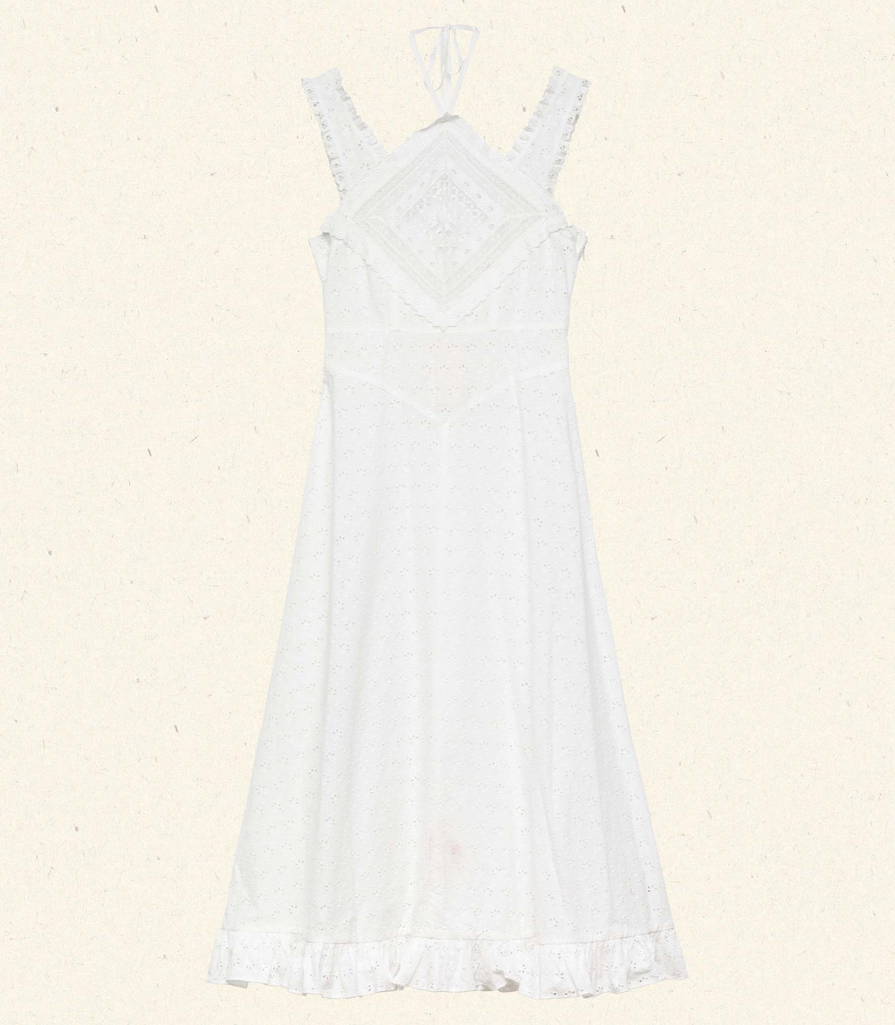 FRIEDA DRESS -- SALT view 7