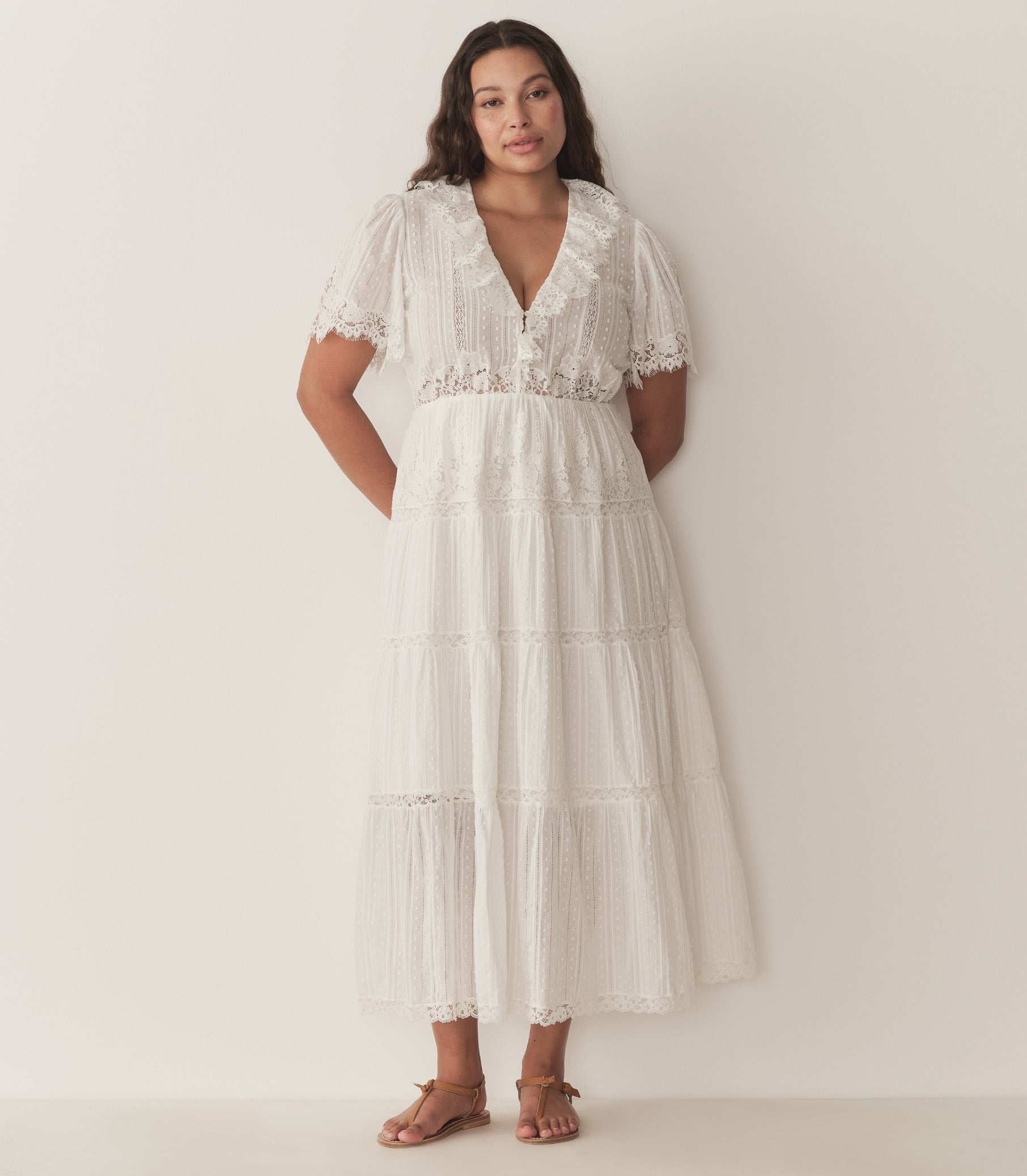 GABRIELLA DRESS -- SALT view 6