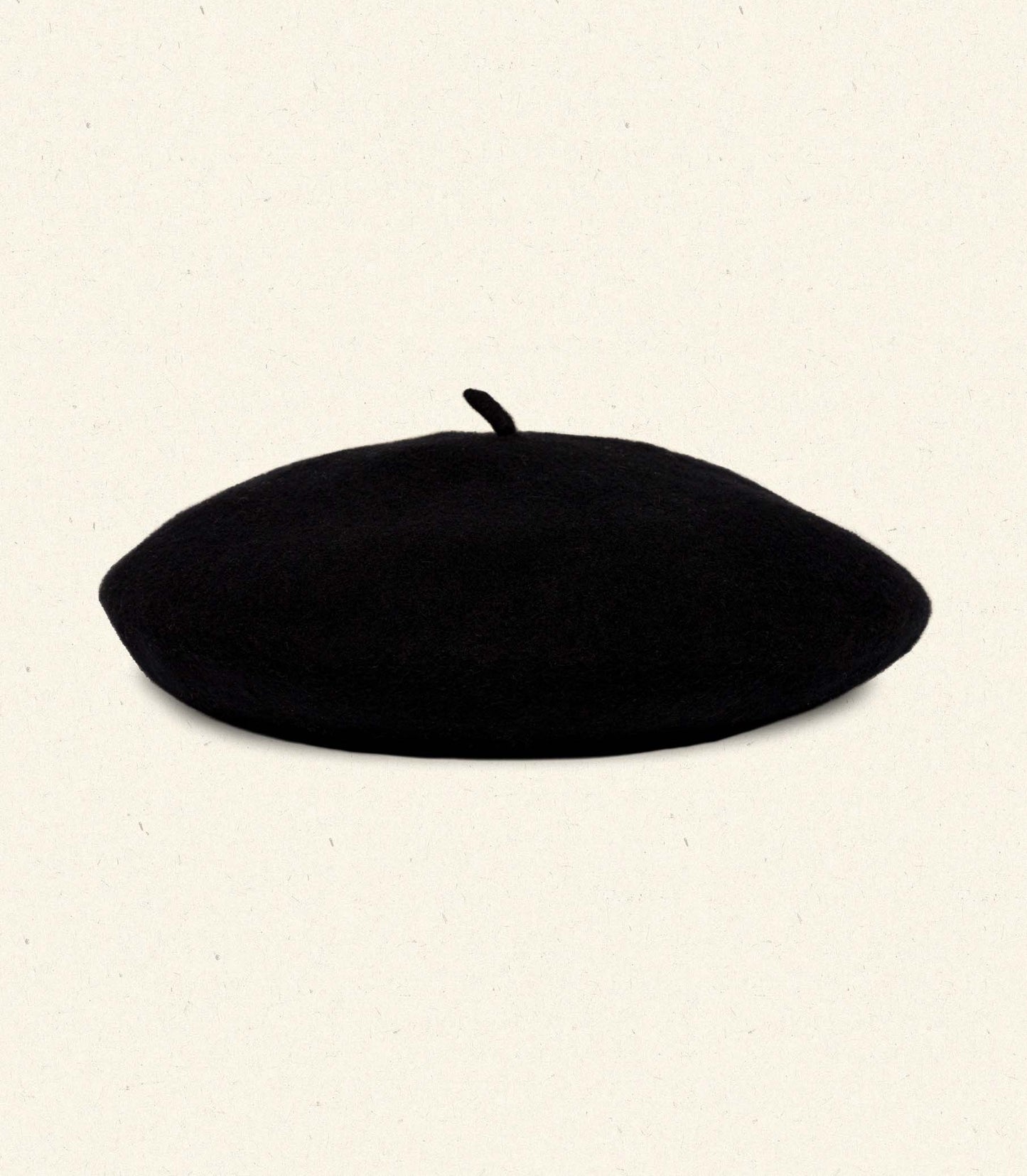 HMD -- GEORGIANNA BERET -- BLACK WOOL